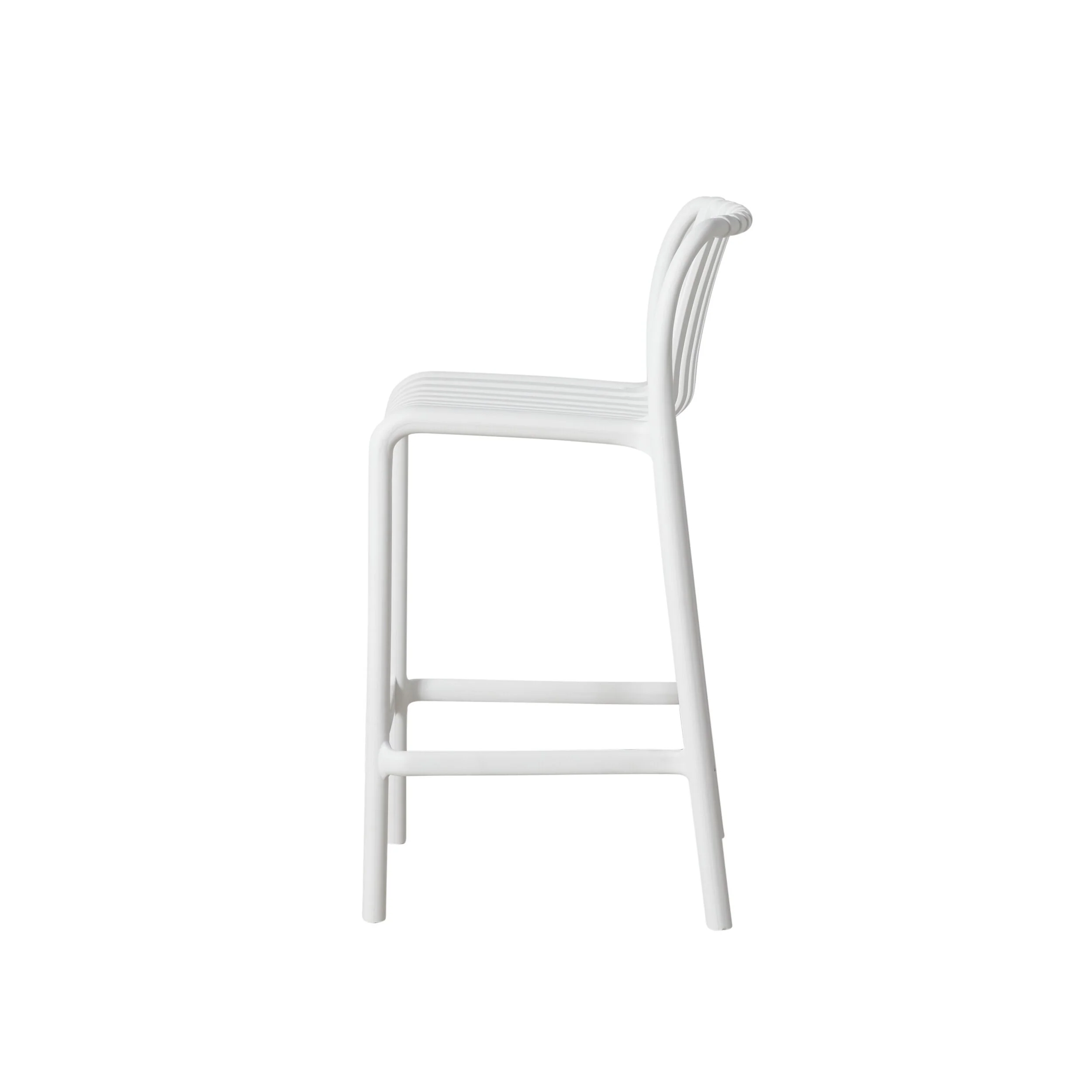 Jesi Bar Stool White - Image 3