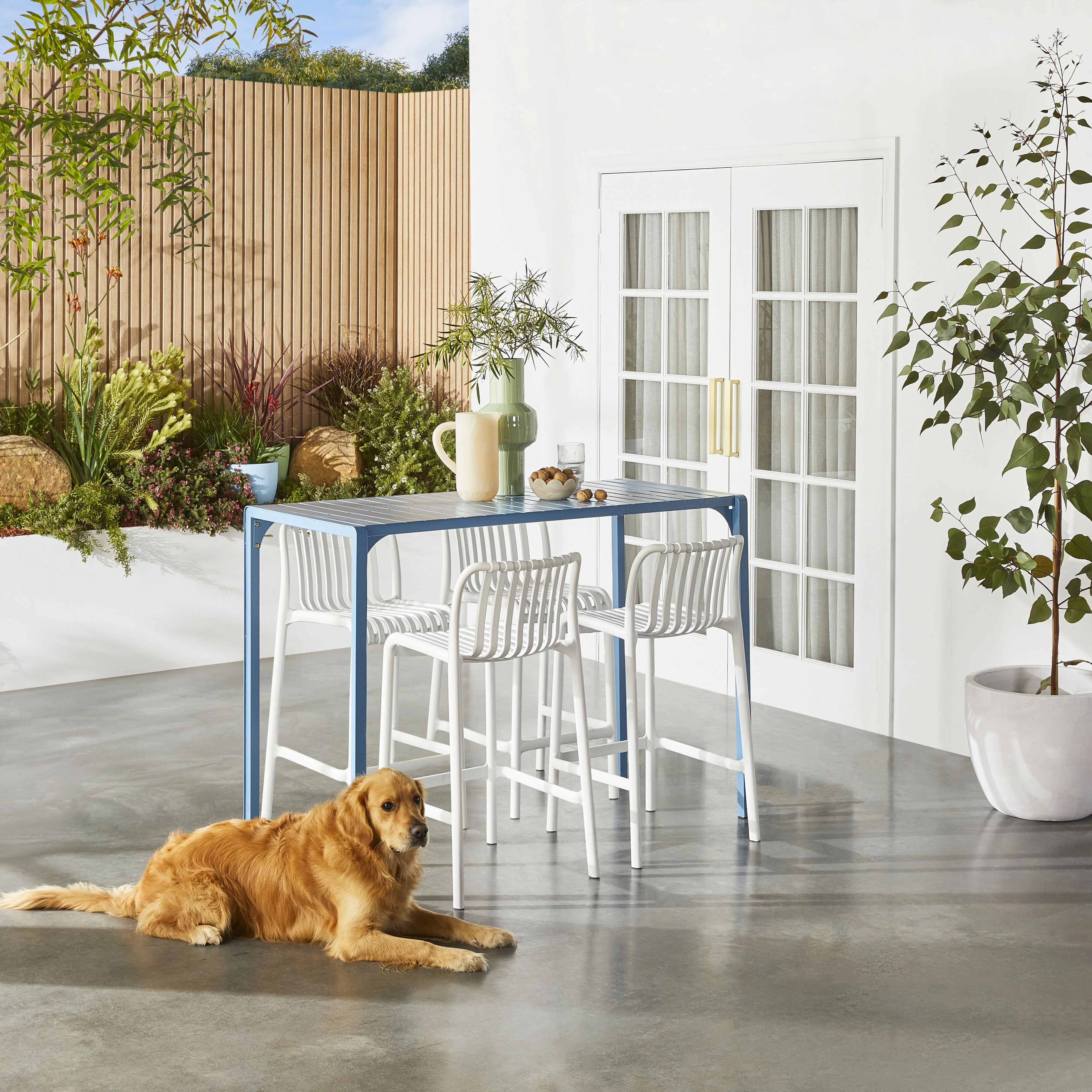 Jesi Bar Stool White - Image 6