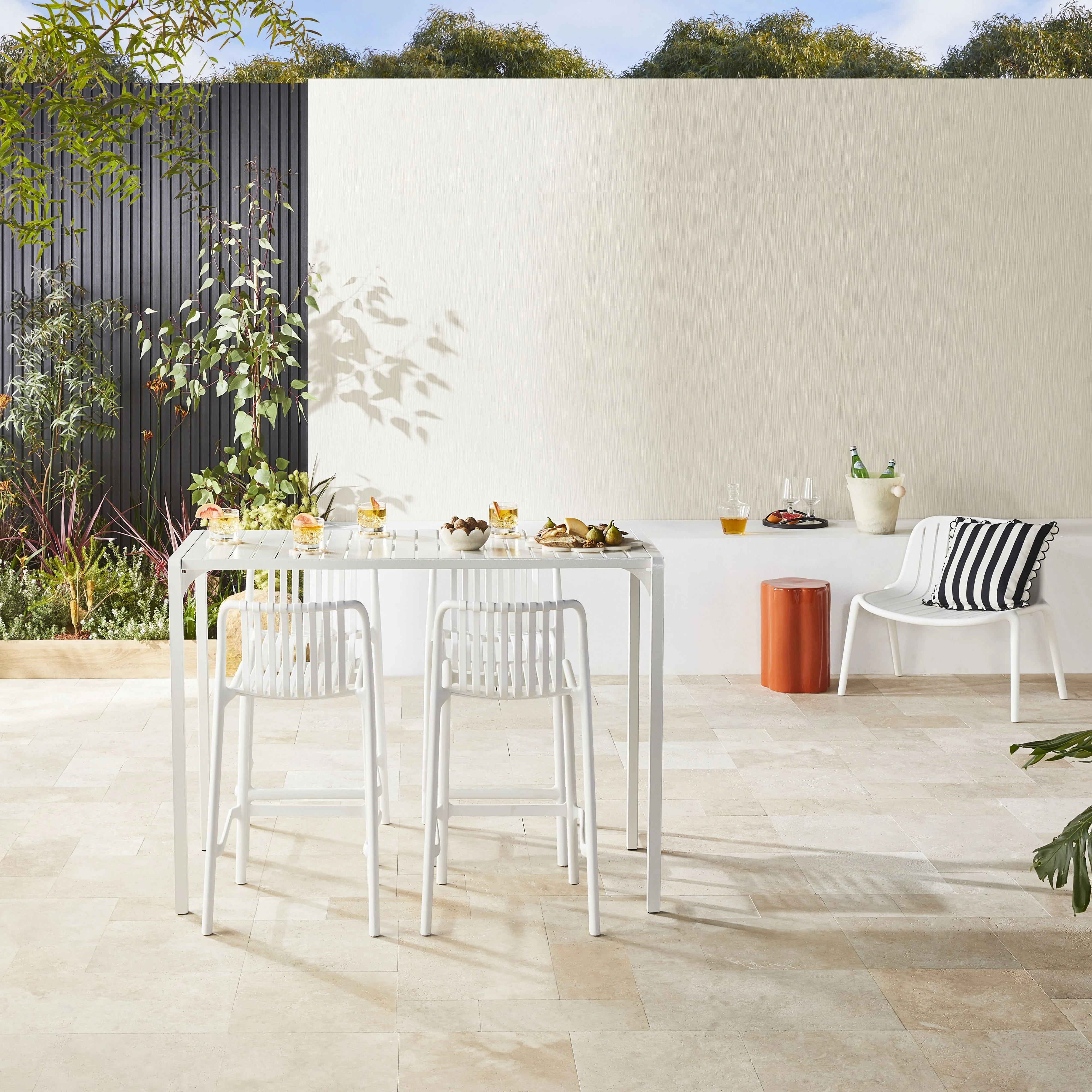 Jesi Bar Stool White - Image 7