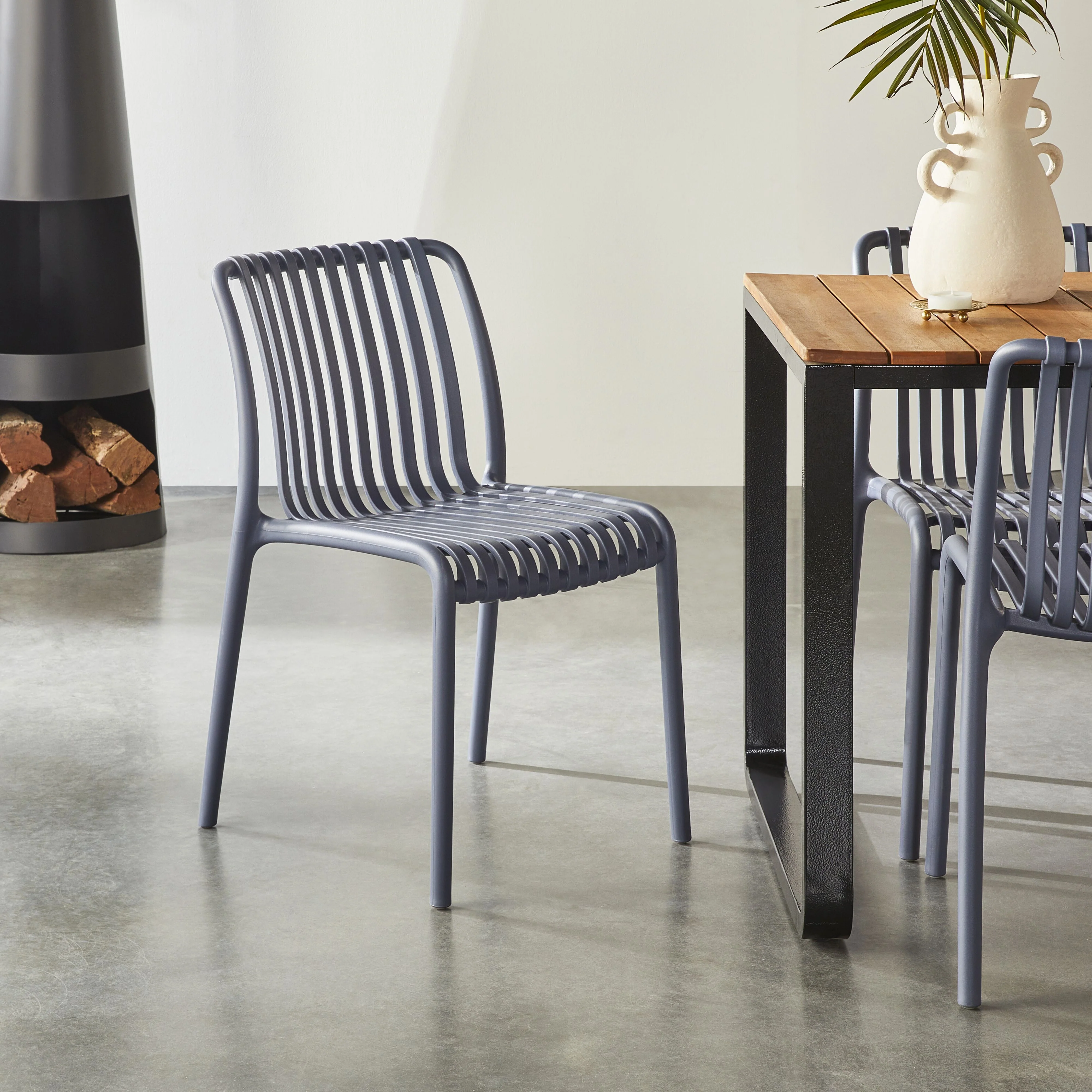 Jesi Dining Chair Granite - Image 10