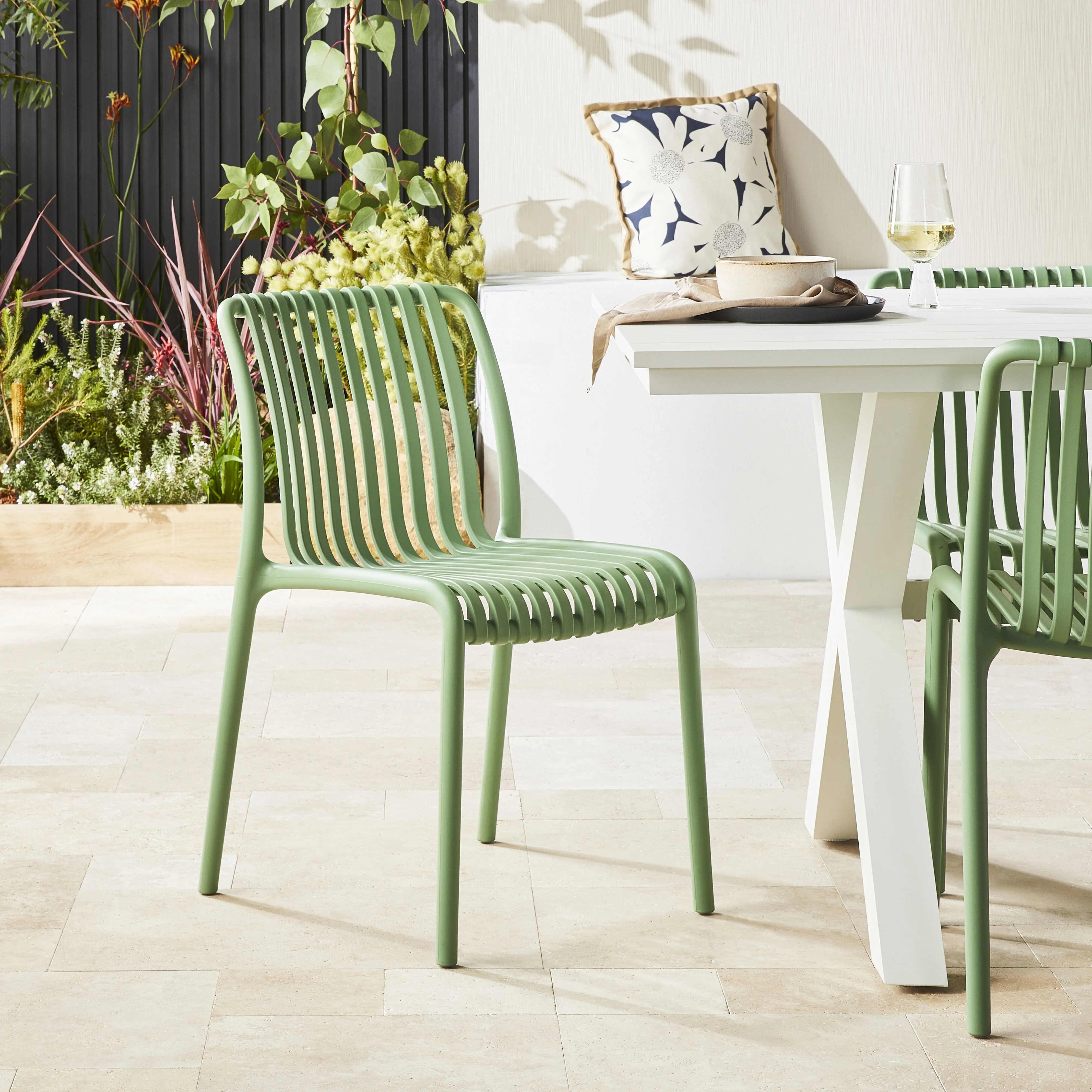 Jesi Dining Chair Leaf Green - Image 6