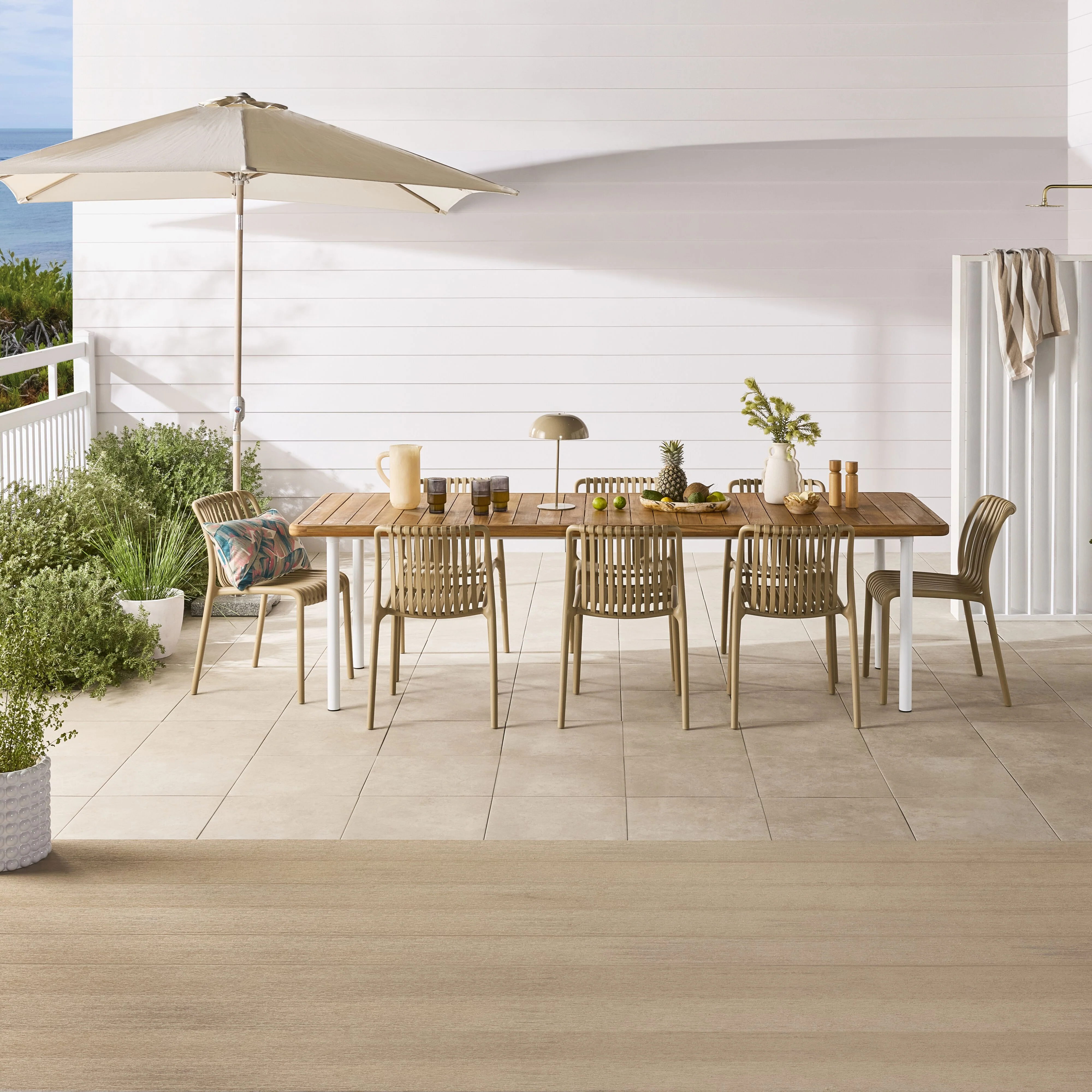 Jesi Dining Chair Taupe - Image 9