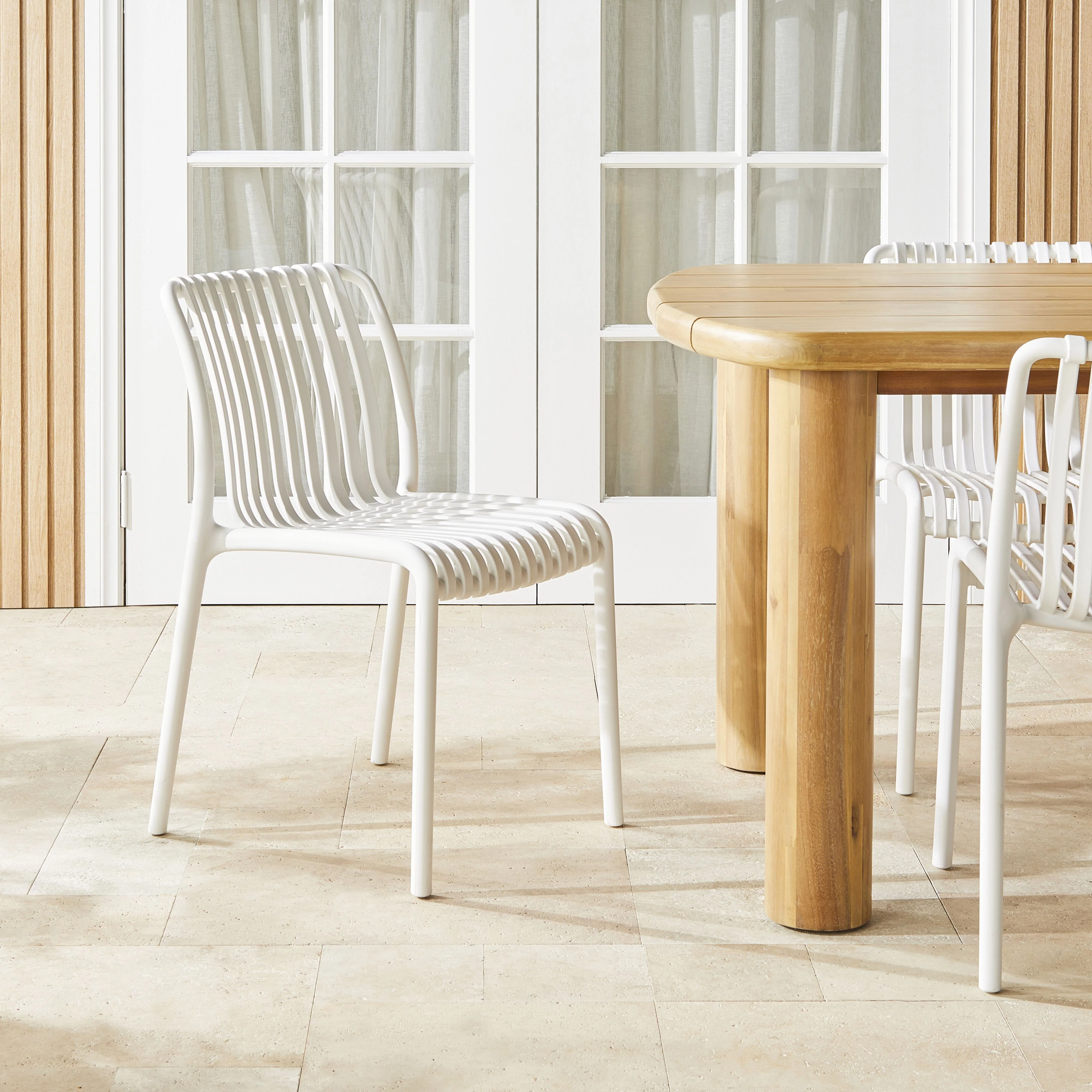 Jesi Dining Chair White - Image 12