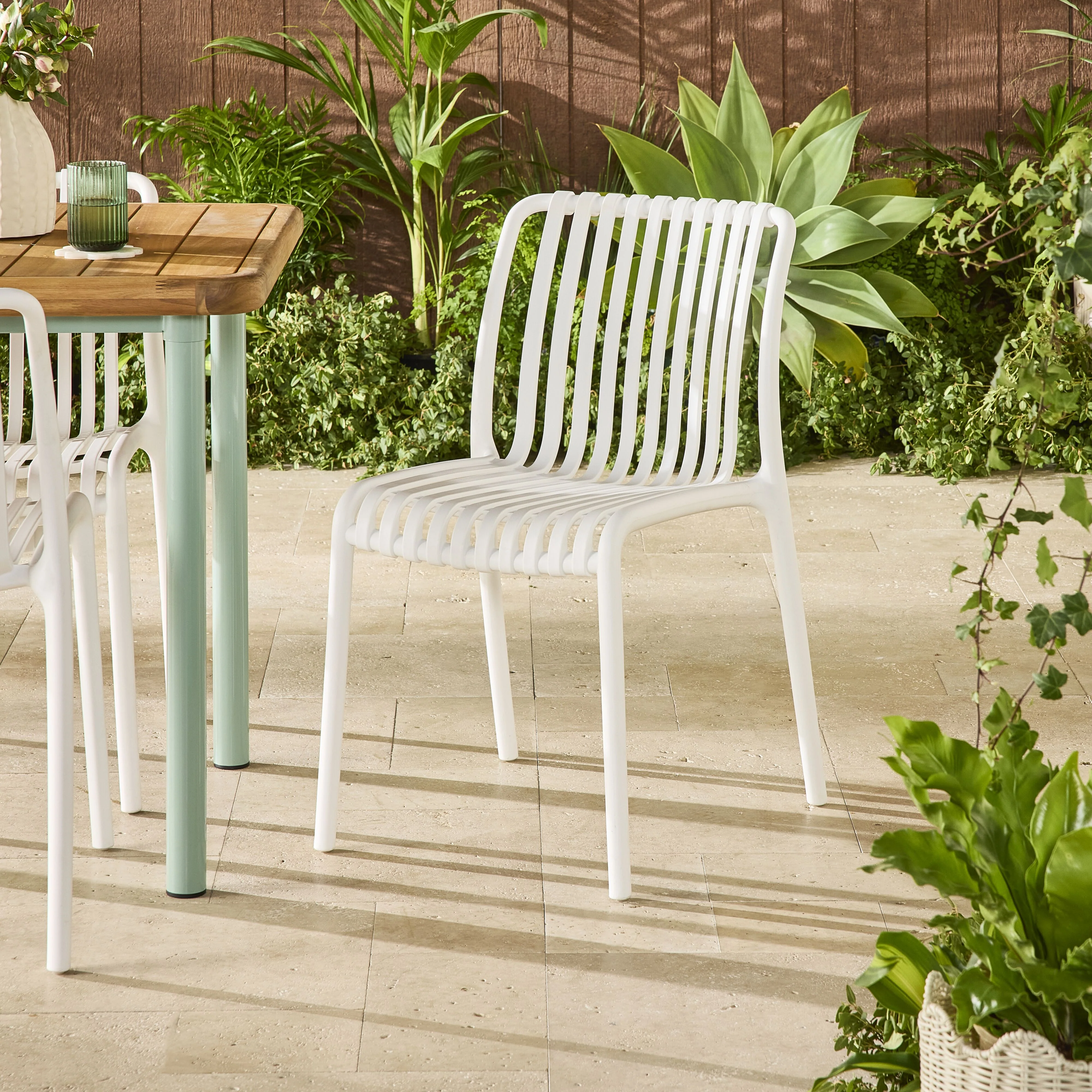 Jesi Dining Chair White - Image 7