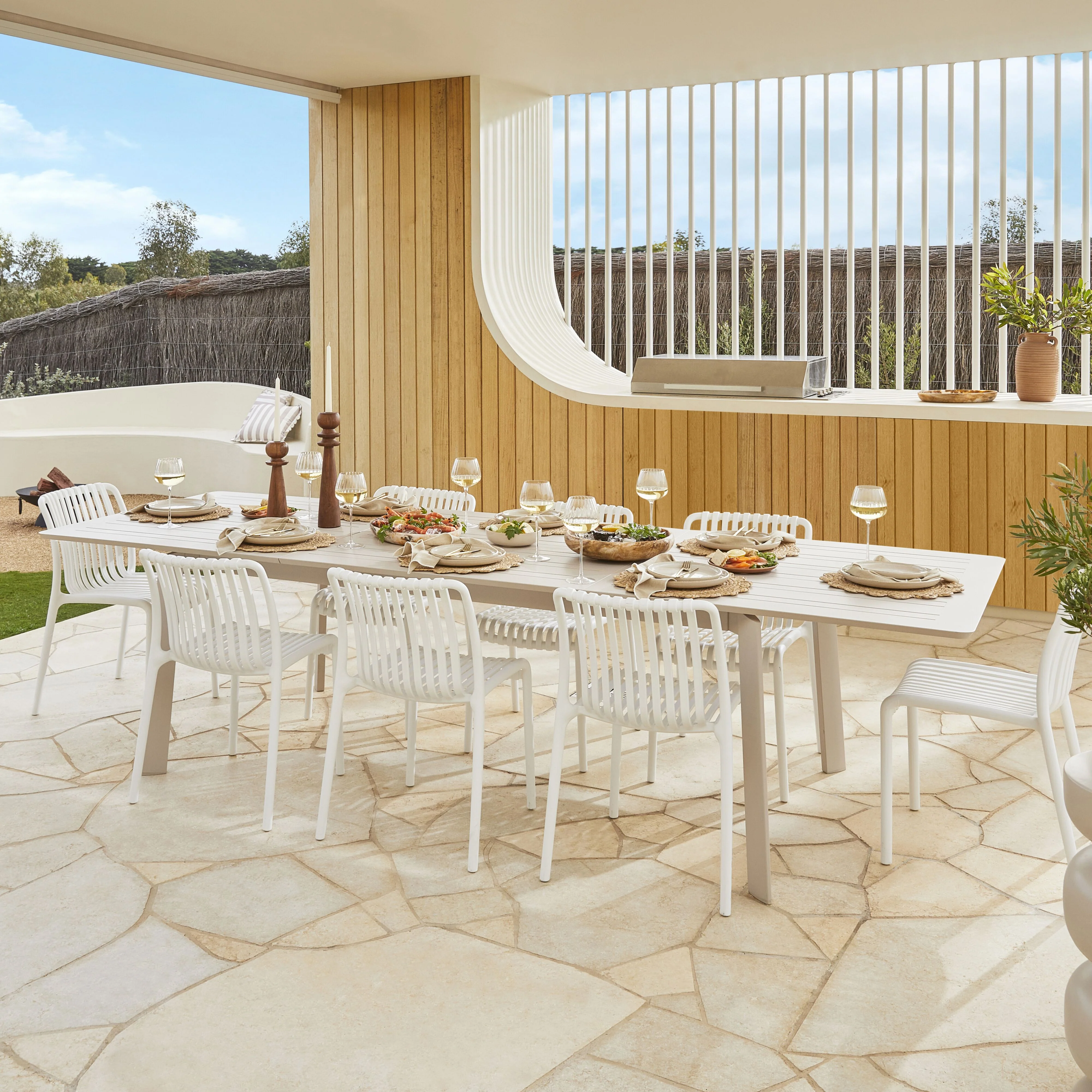 Jesi Dining Chair White - Image 8