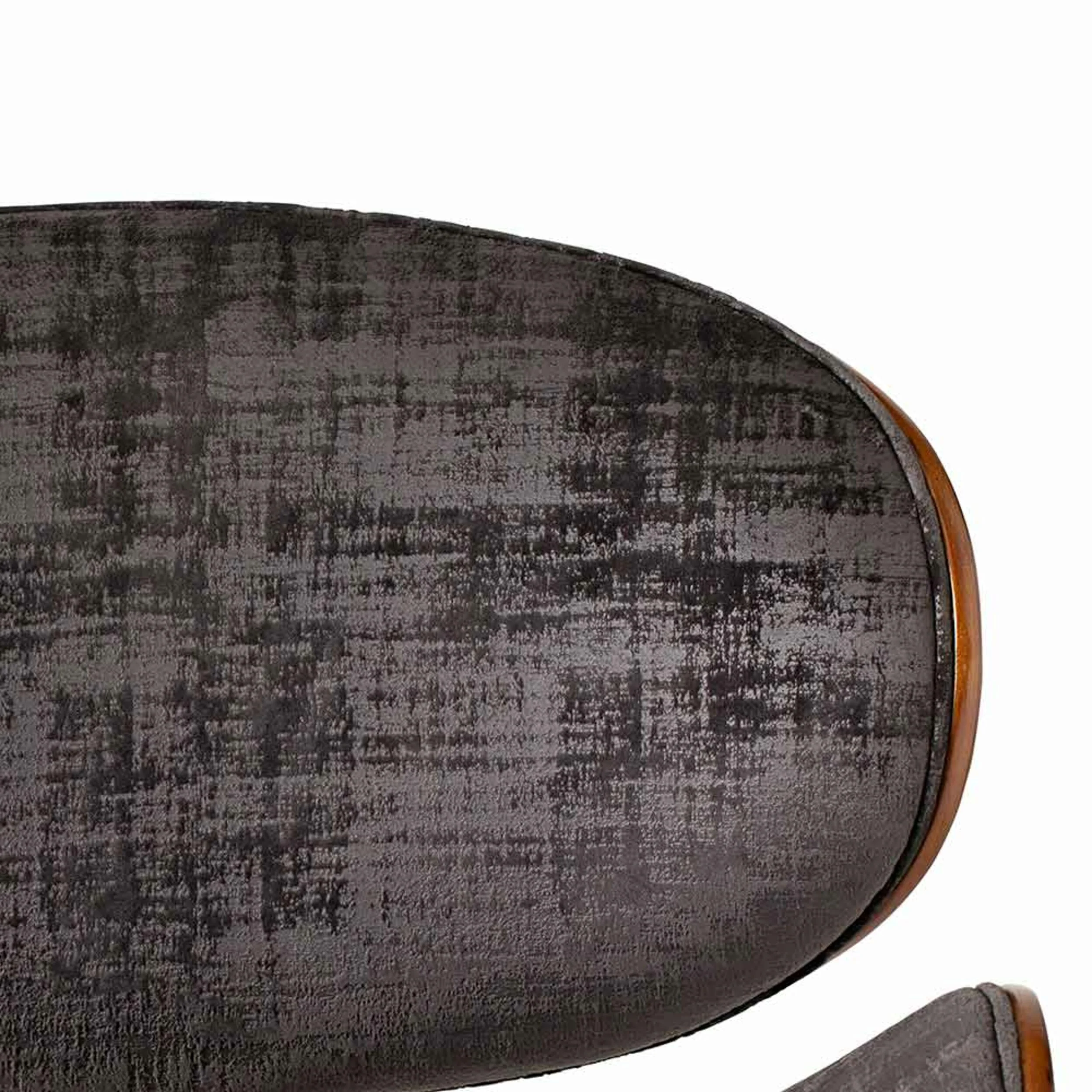 Jetson Desk Chair Timber Veneer Back Brushed Basalt Velvet - Image 6