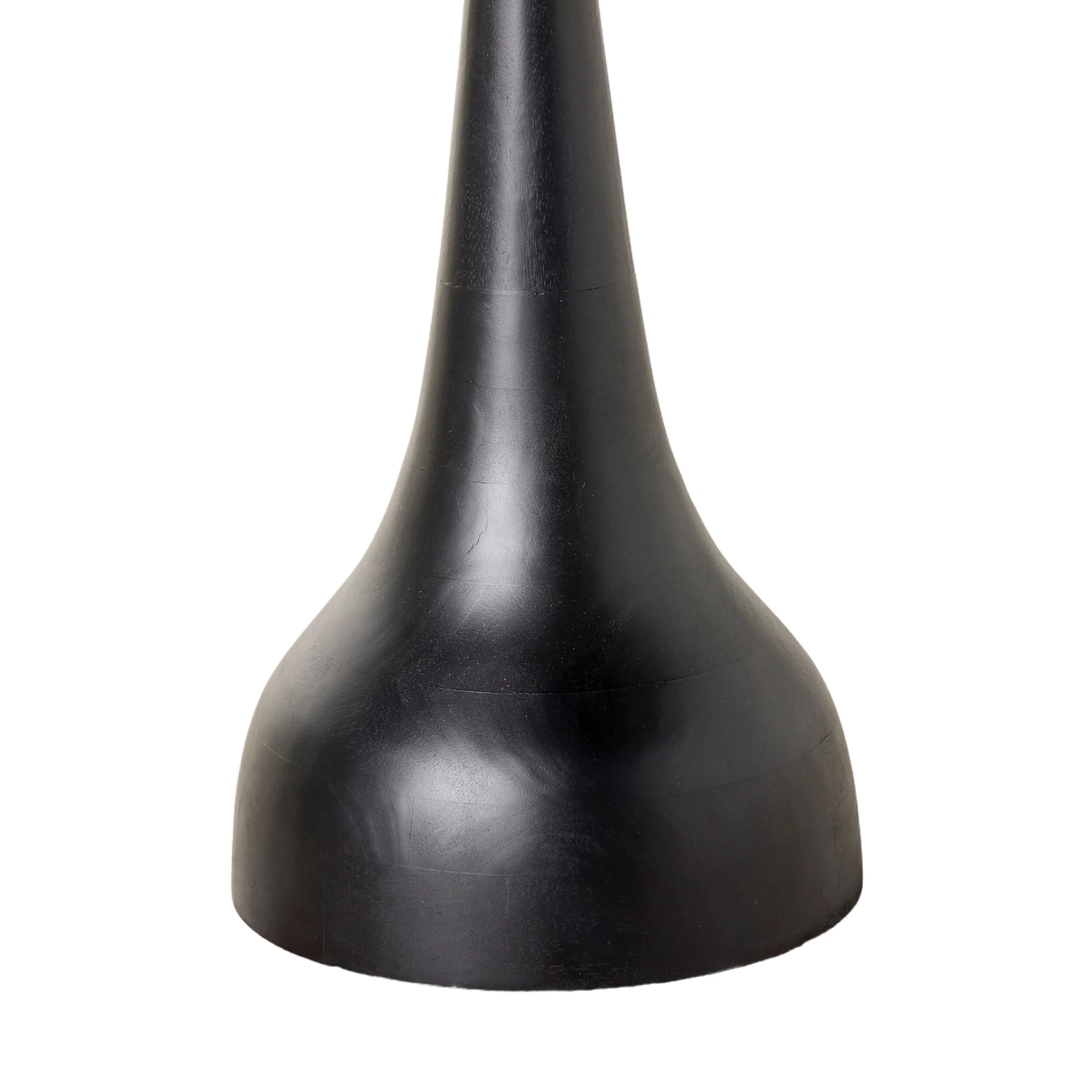 Jindi Round Side Table Black 45 x 59 x 45cm - Image 3