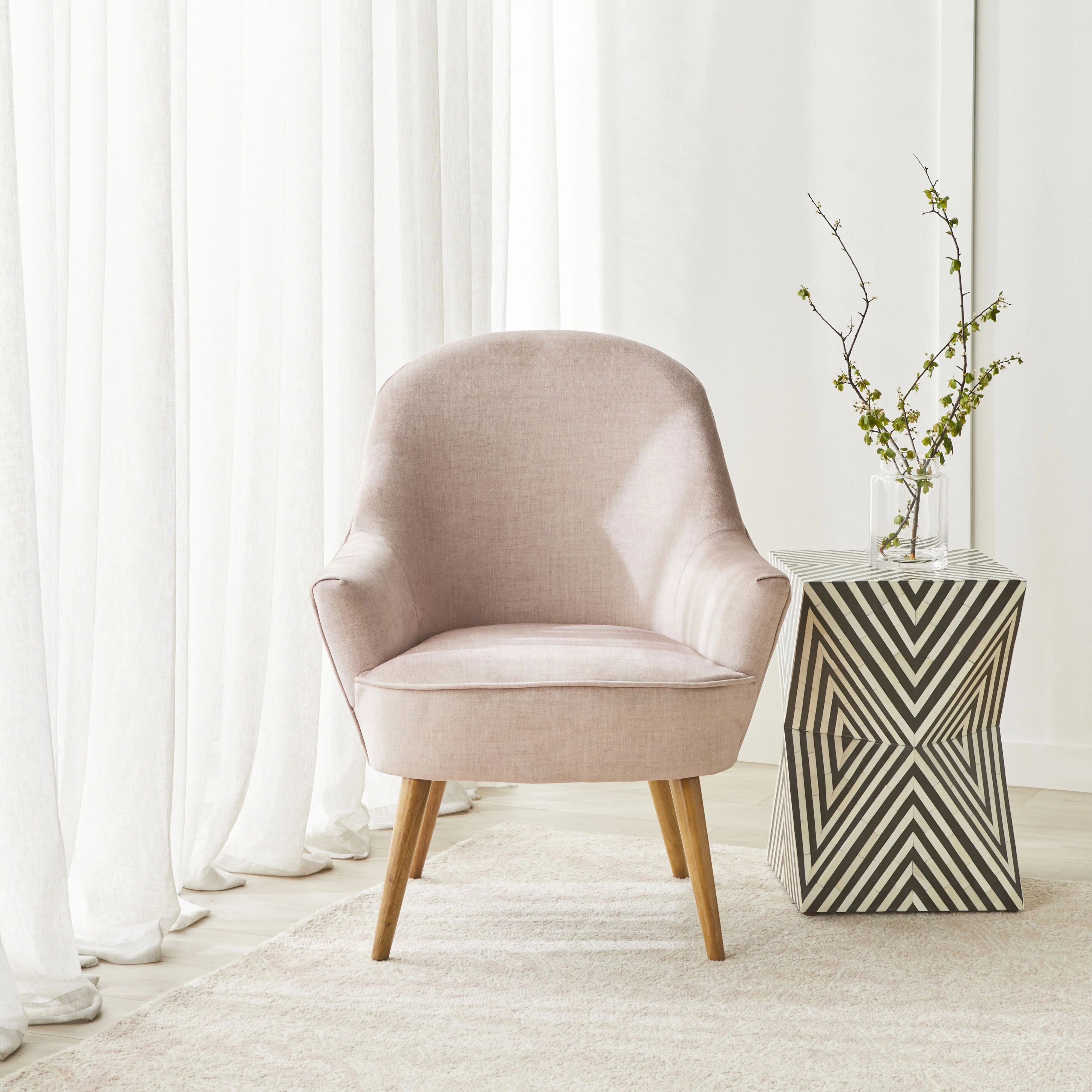 Jive Occasional Chair Aura Blush - Image 8