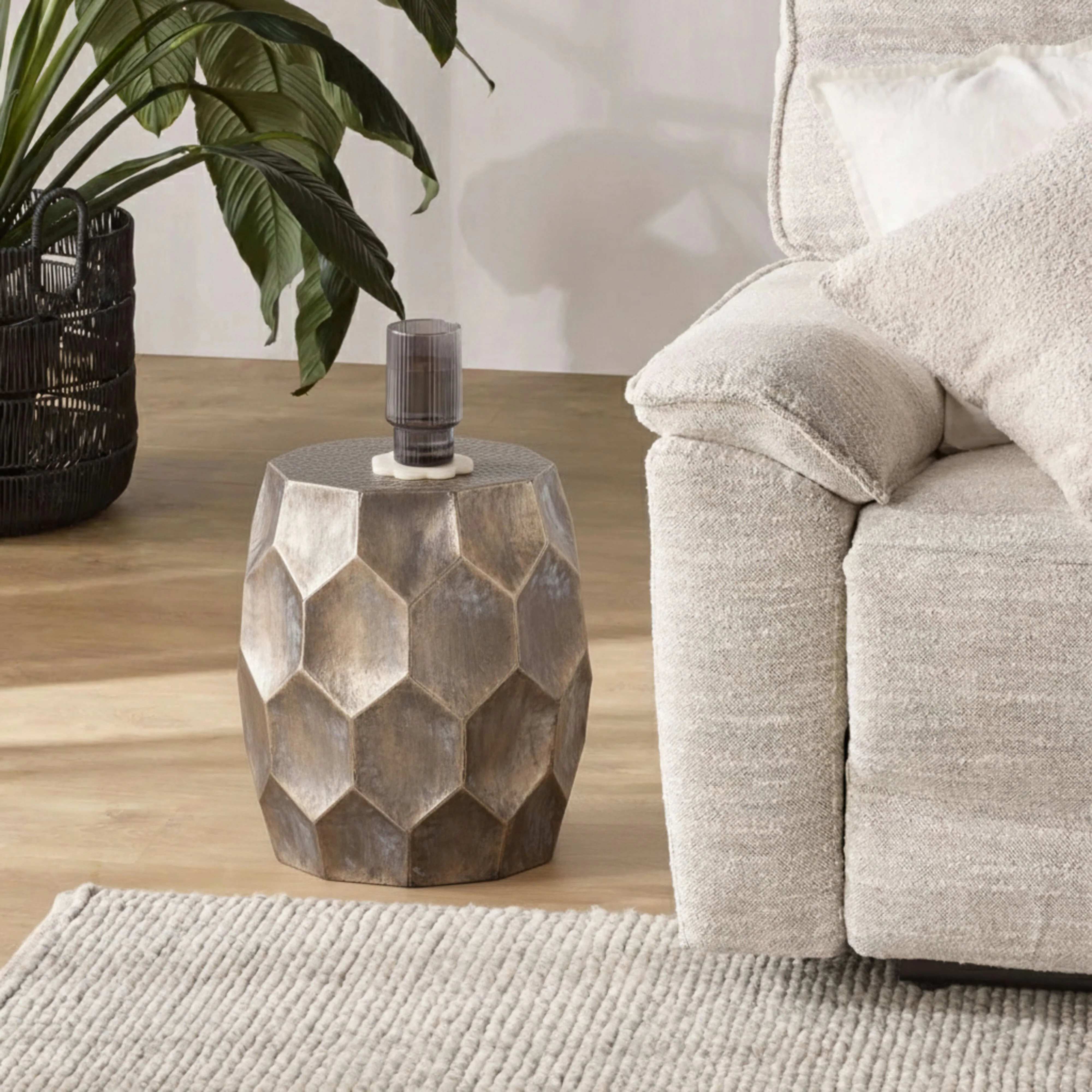 Jiya Side Table 37x37x42.5cm - Image 3