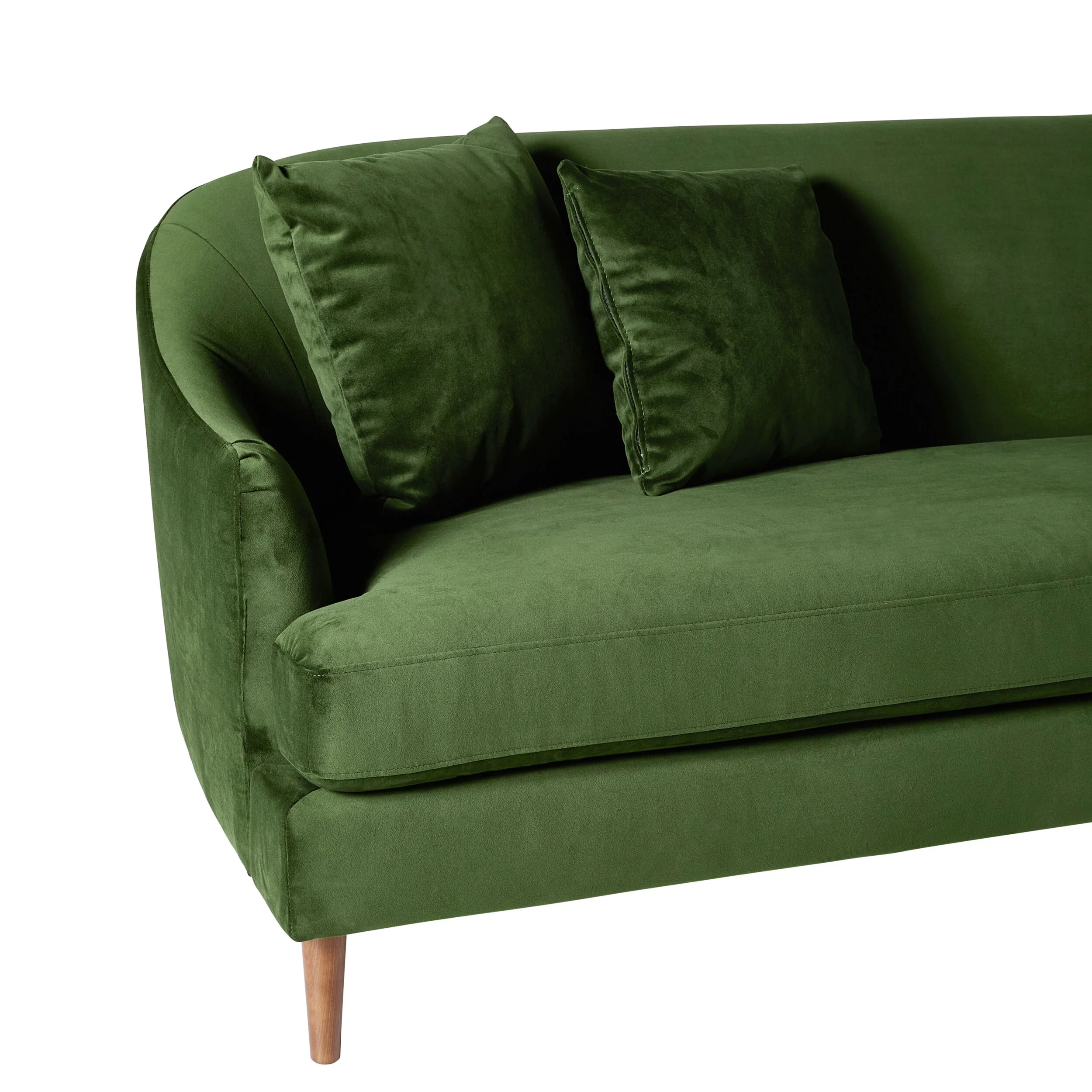 Julietta 4 Seater Sofa Juniper Olive - Image 5