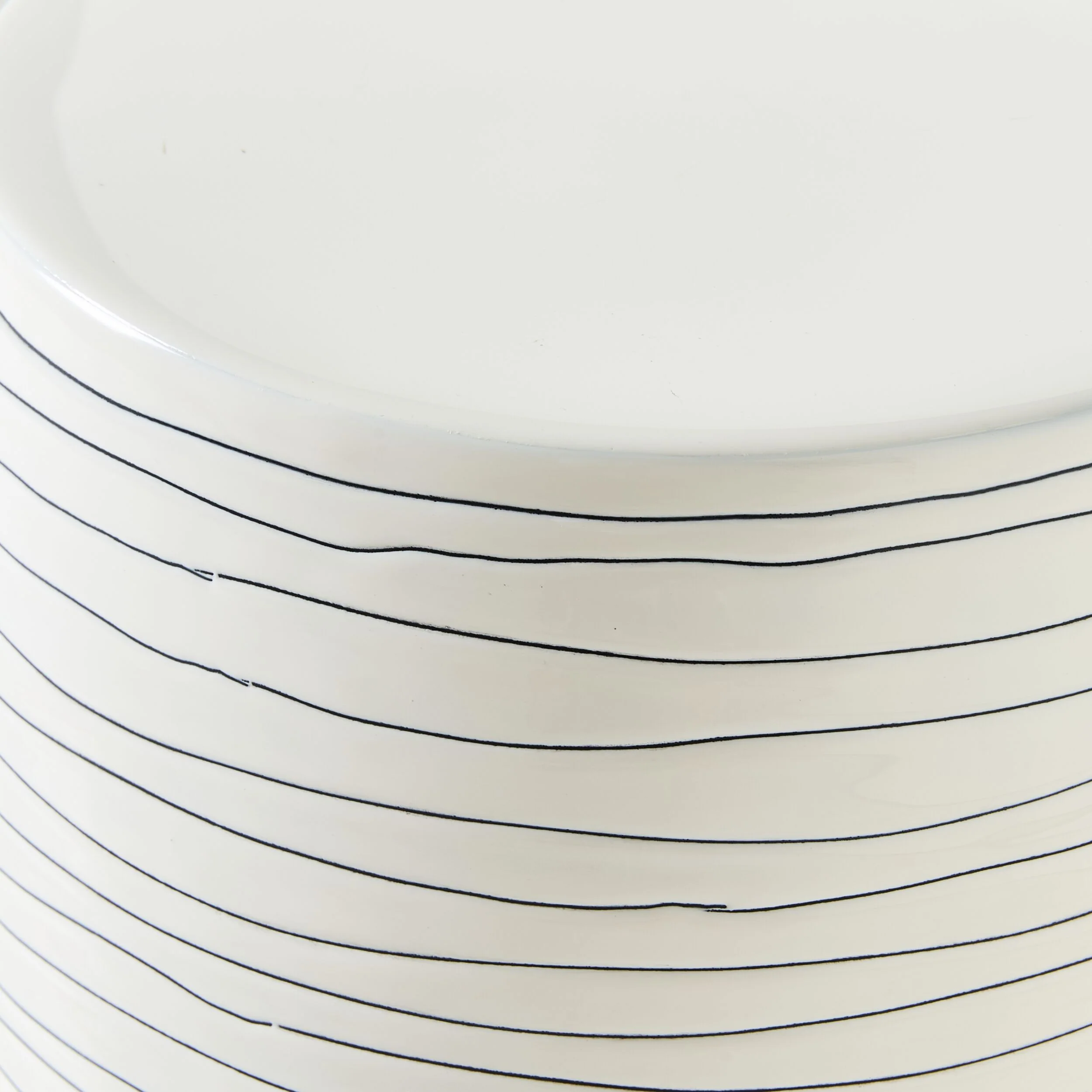 June Side Table Black & White - Image 3