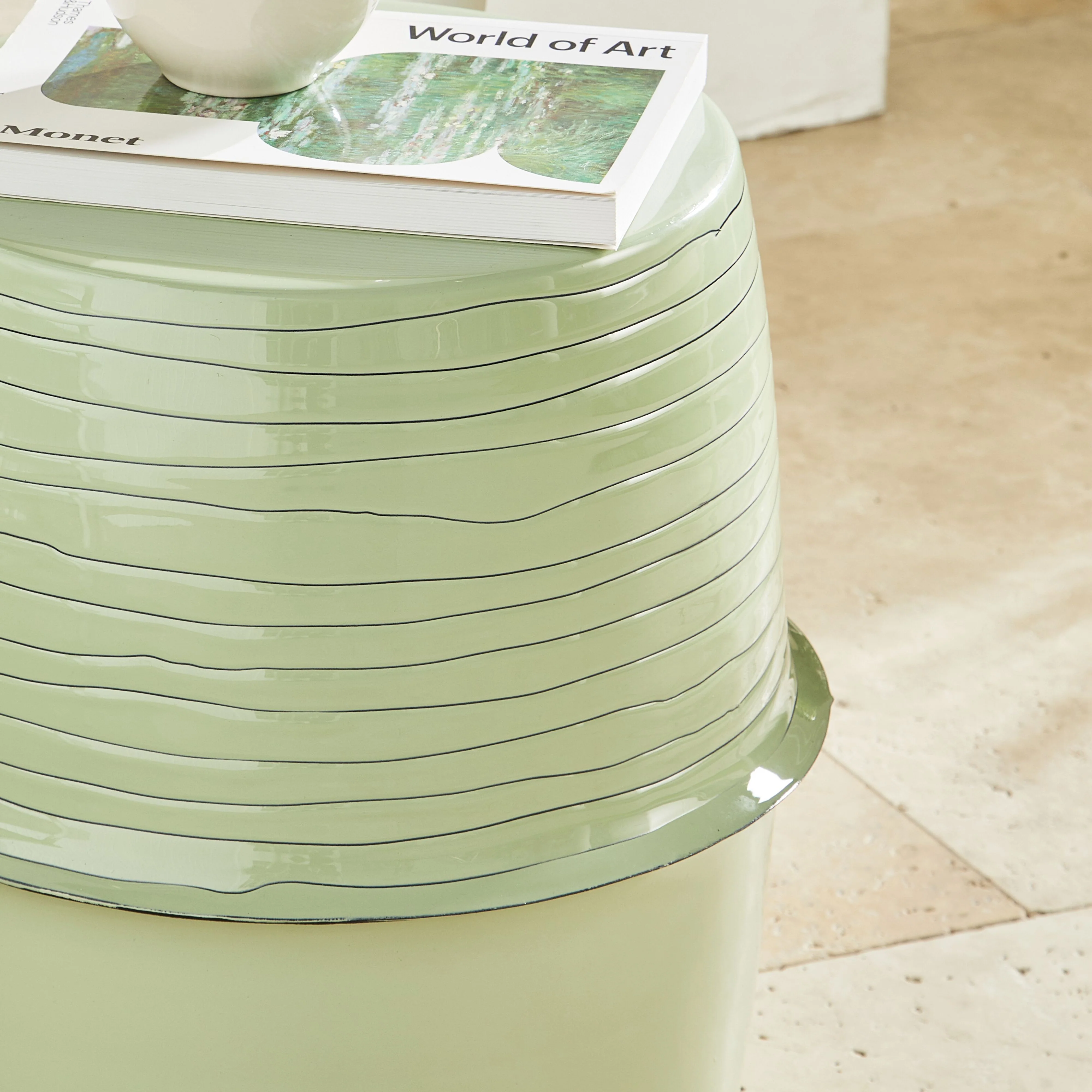 June Side Table Laurel Green - Image 5