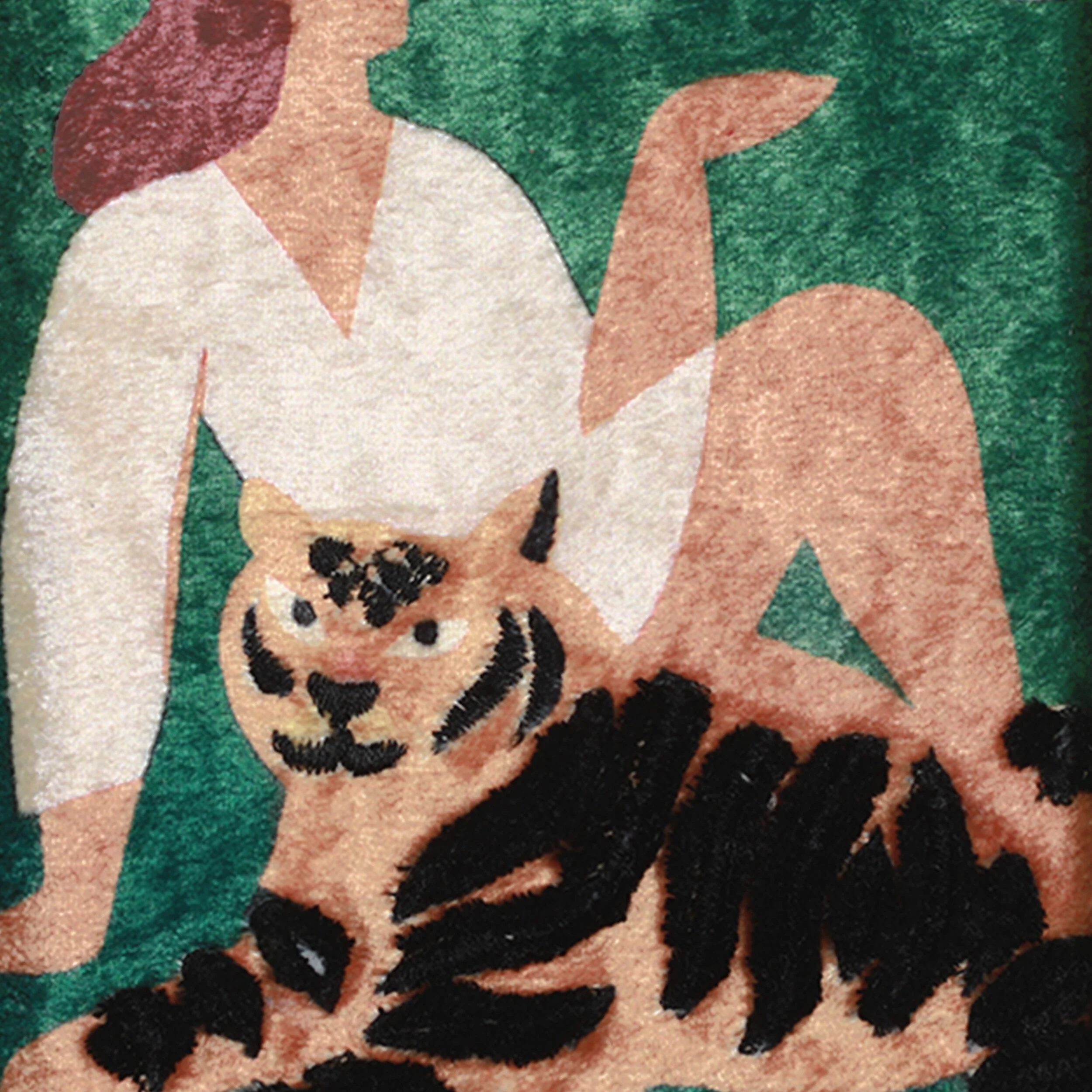 Jungle Muses Embroidered Framed Wall Art Set - Image 5