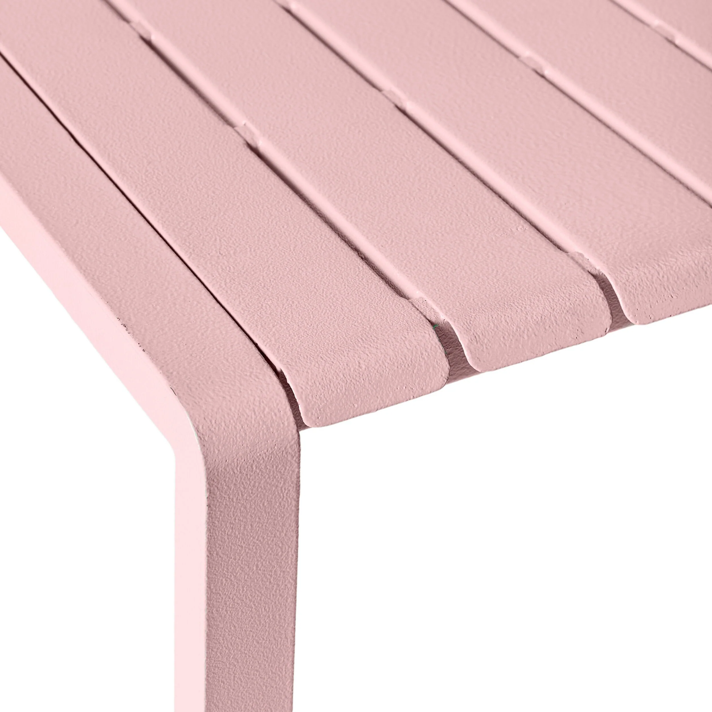 Kace Dining Bench Seat 200cm Rose Pink - Image 4