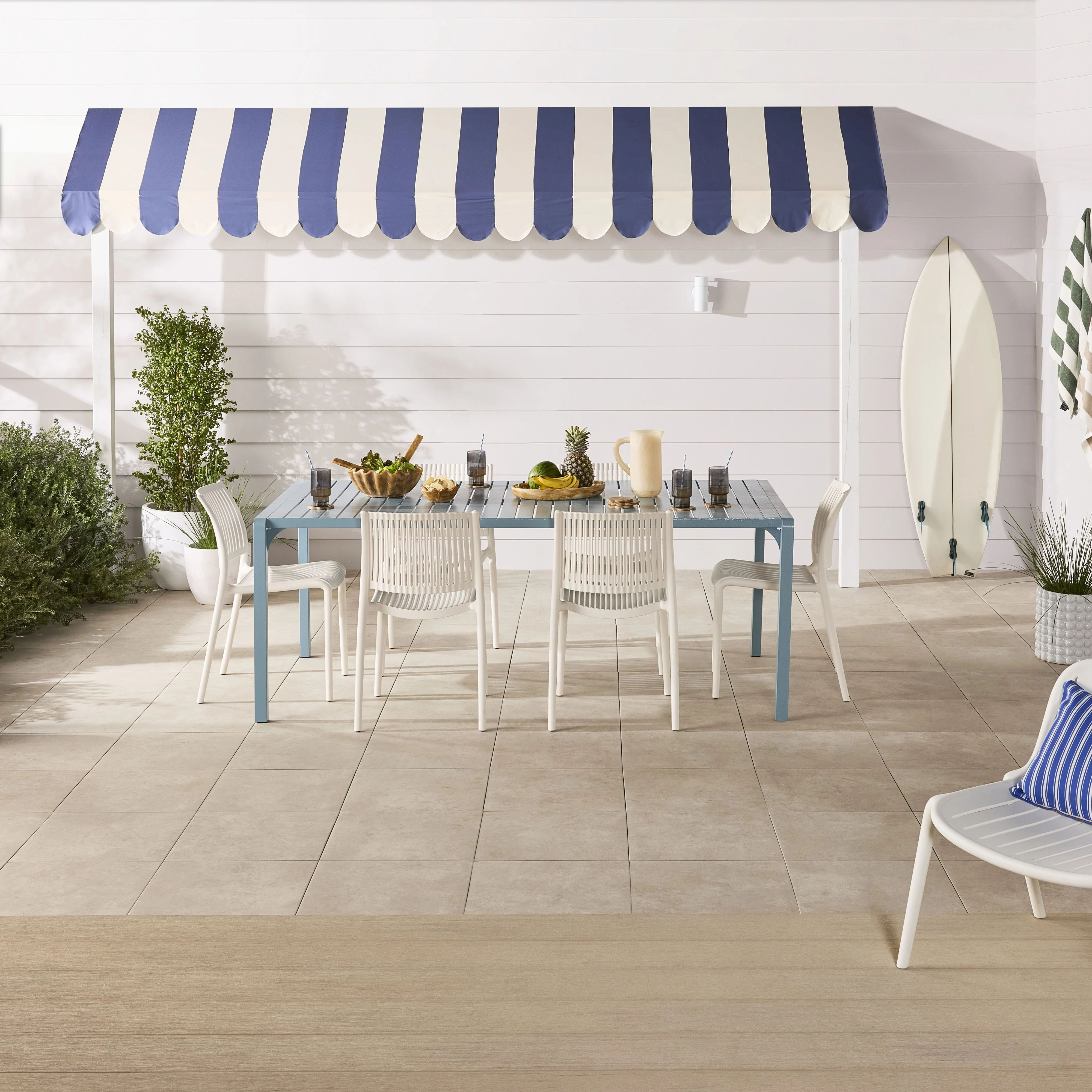 Kace Dining Table 200cm Blue Haze - Image 5