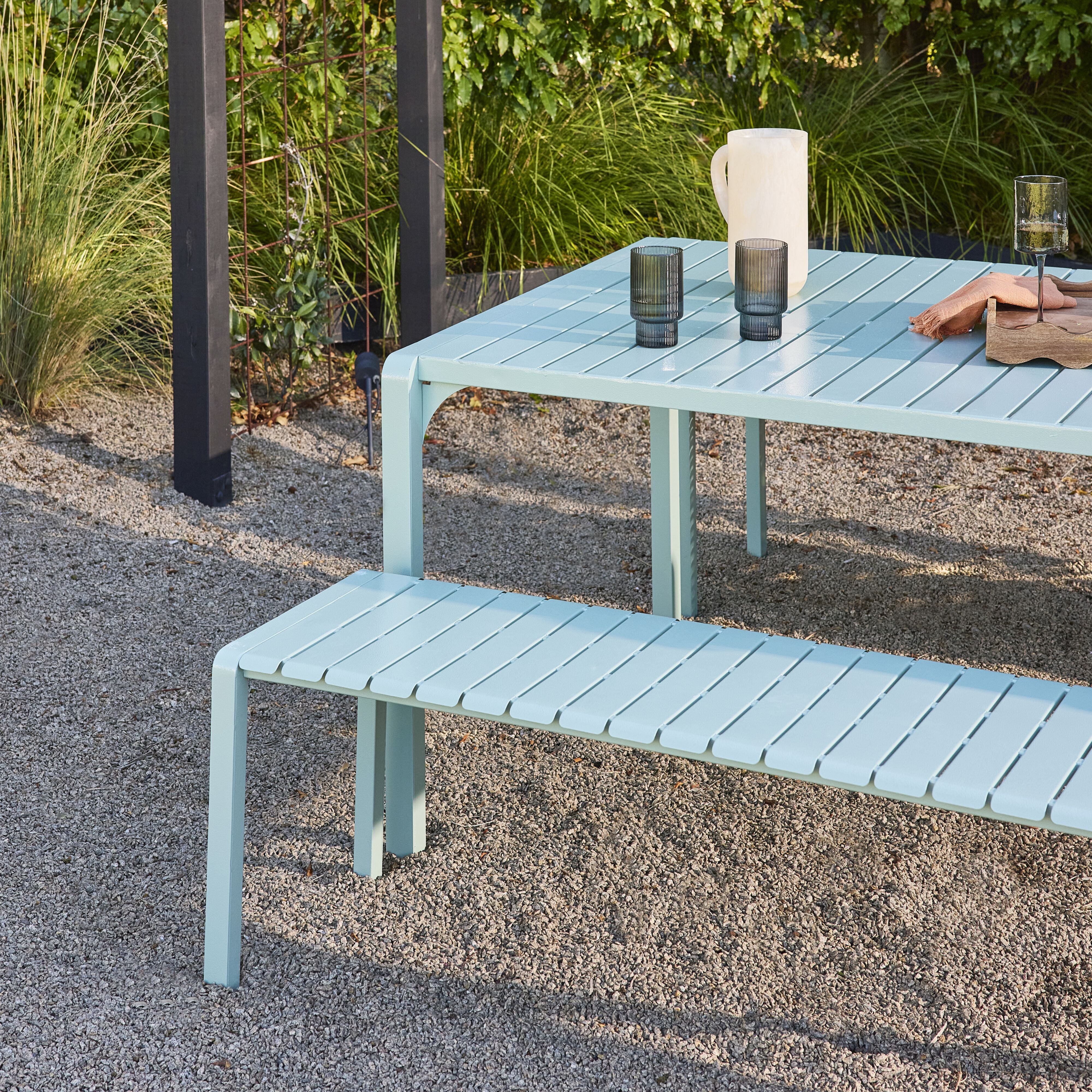Kace Dining Table 200cm Smoke Green - Image 12