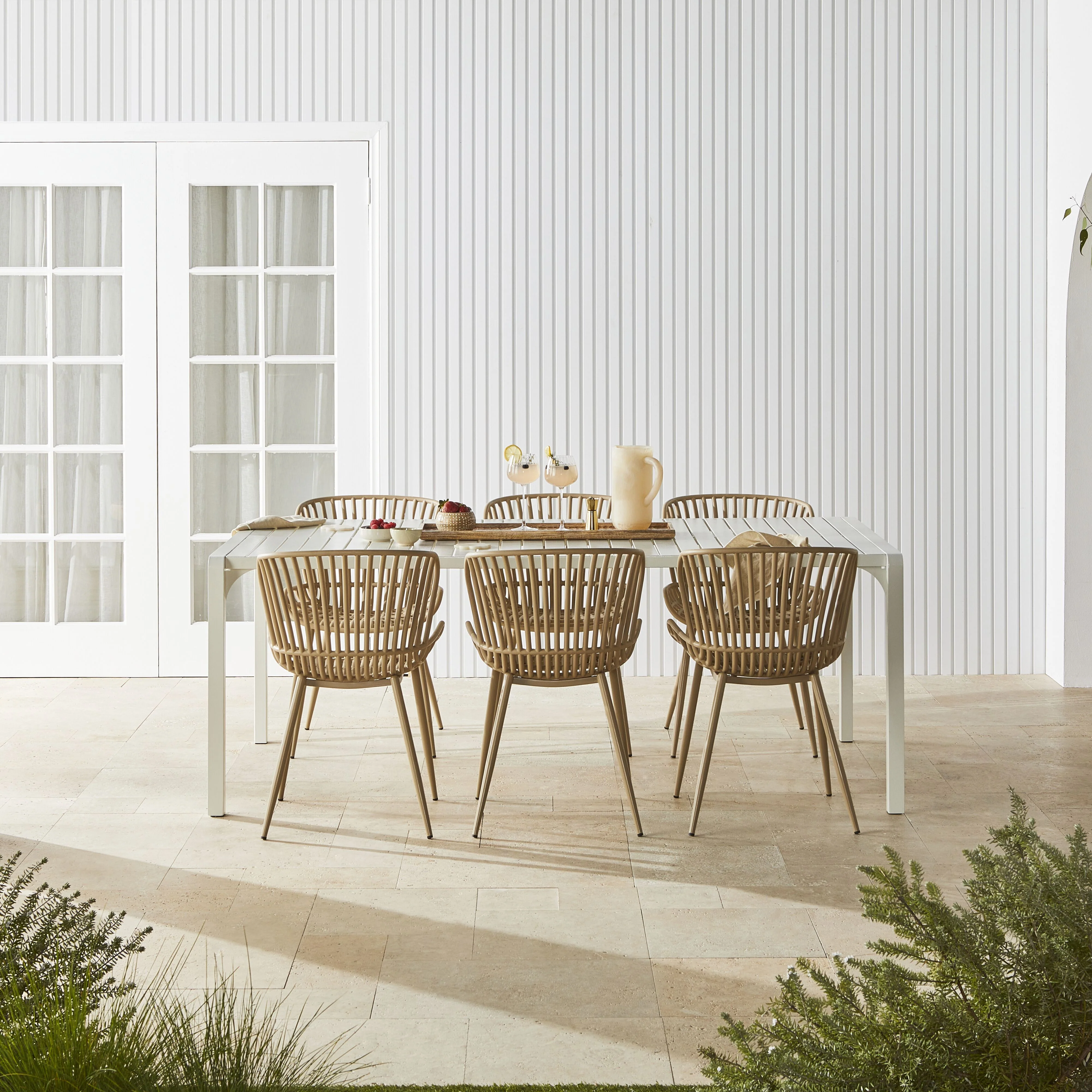 Kace Dining Table 200cm White - Image 8