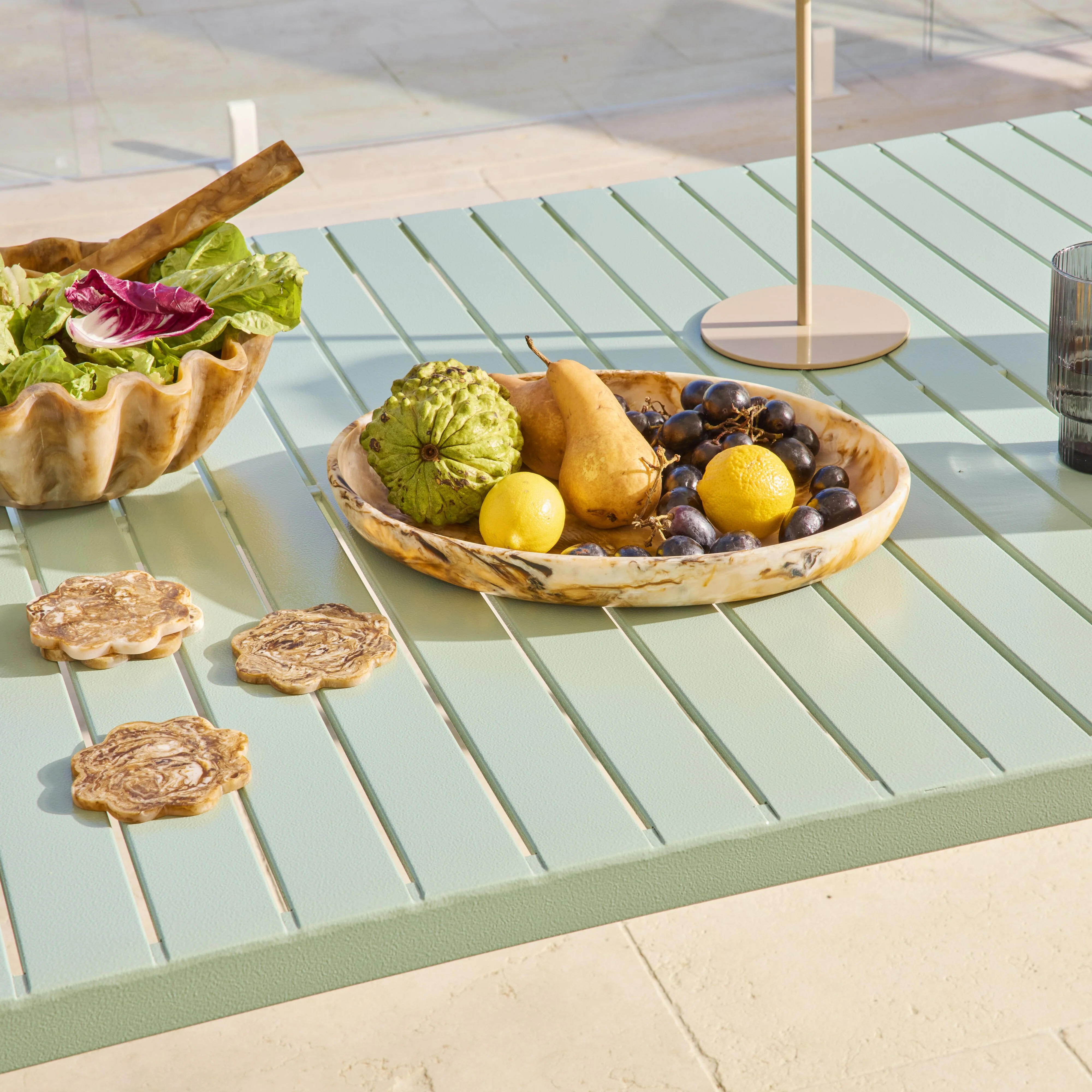 Kace Dining Table 300cm Smoke Green - Image 14