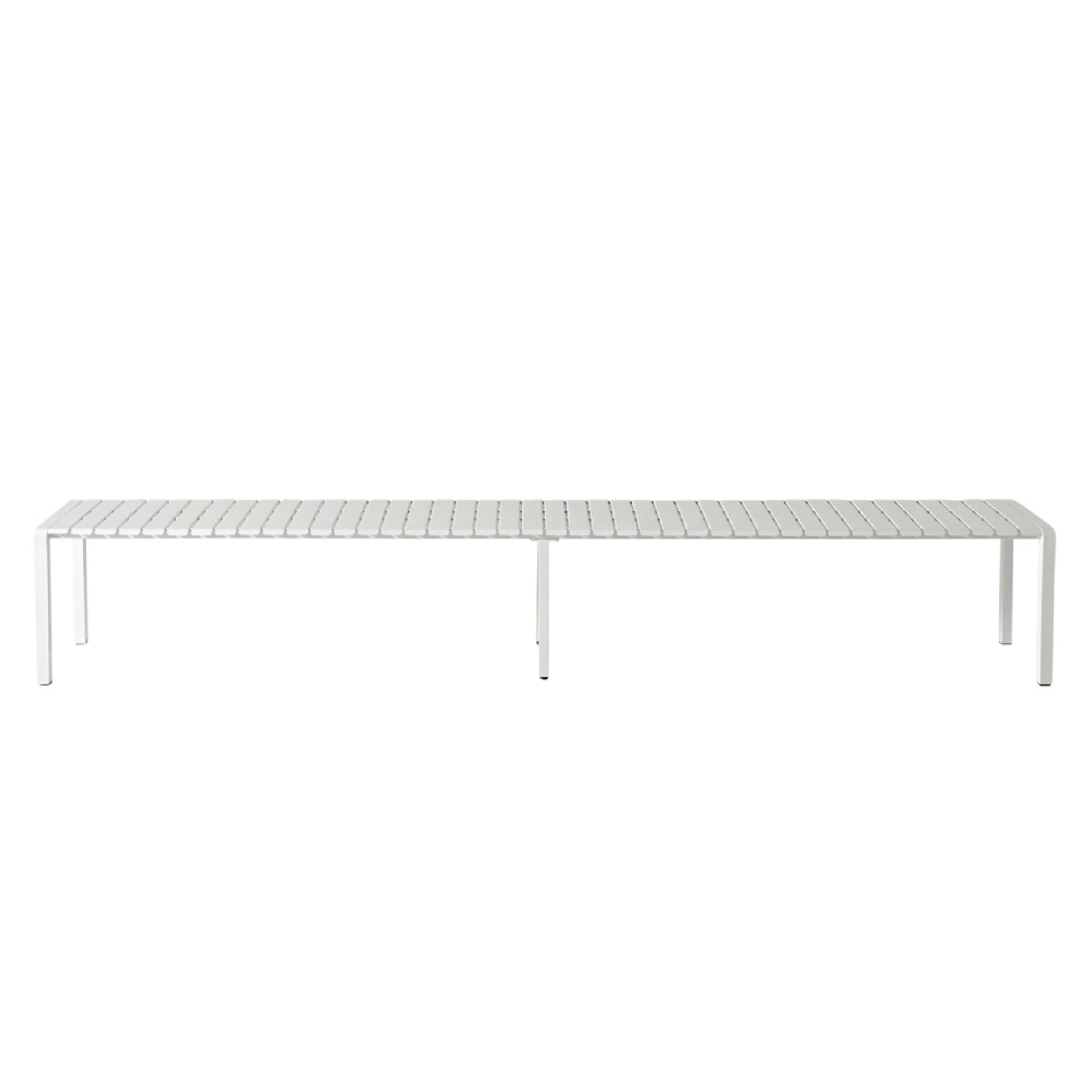 Kace Dining Table 300cm White with 2 Kace Dining Bench 284cm White Package - Image 2