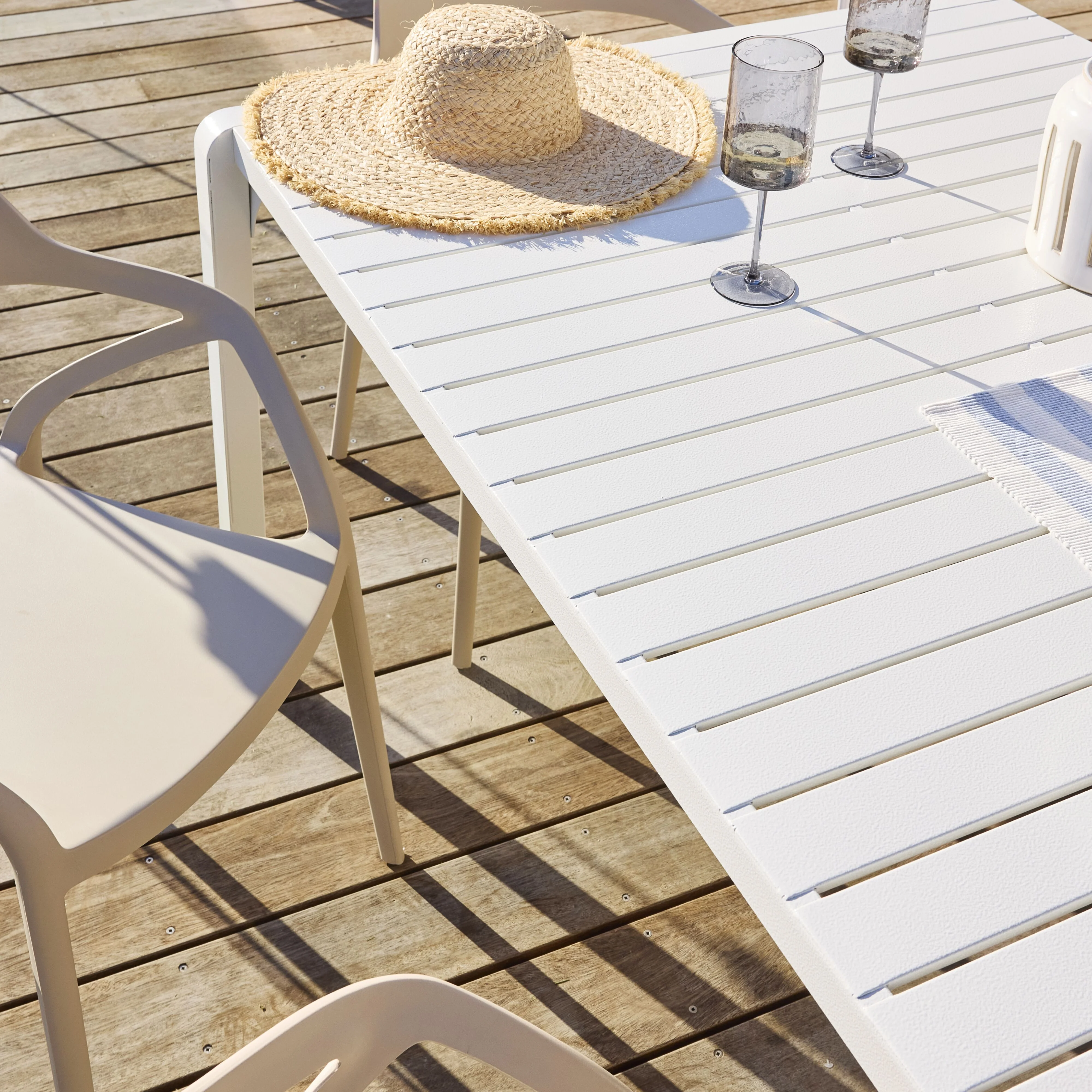 Kace Dining Table 300cm White - Image 10