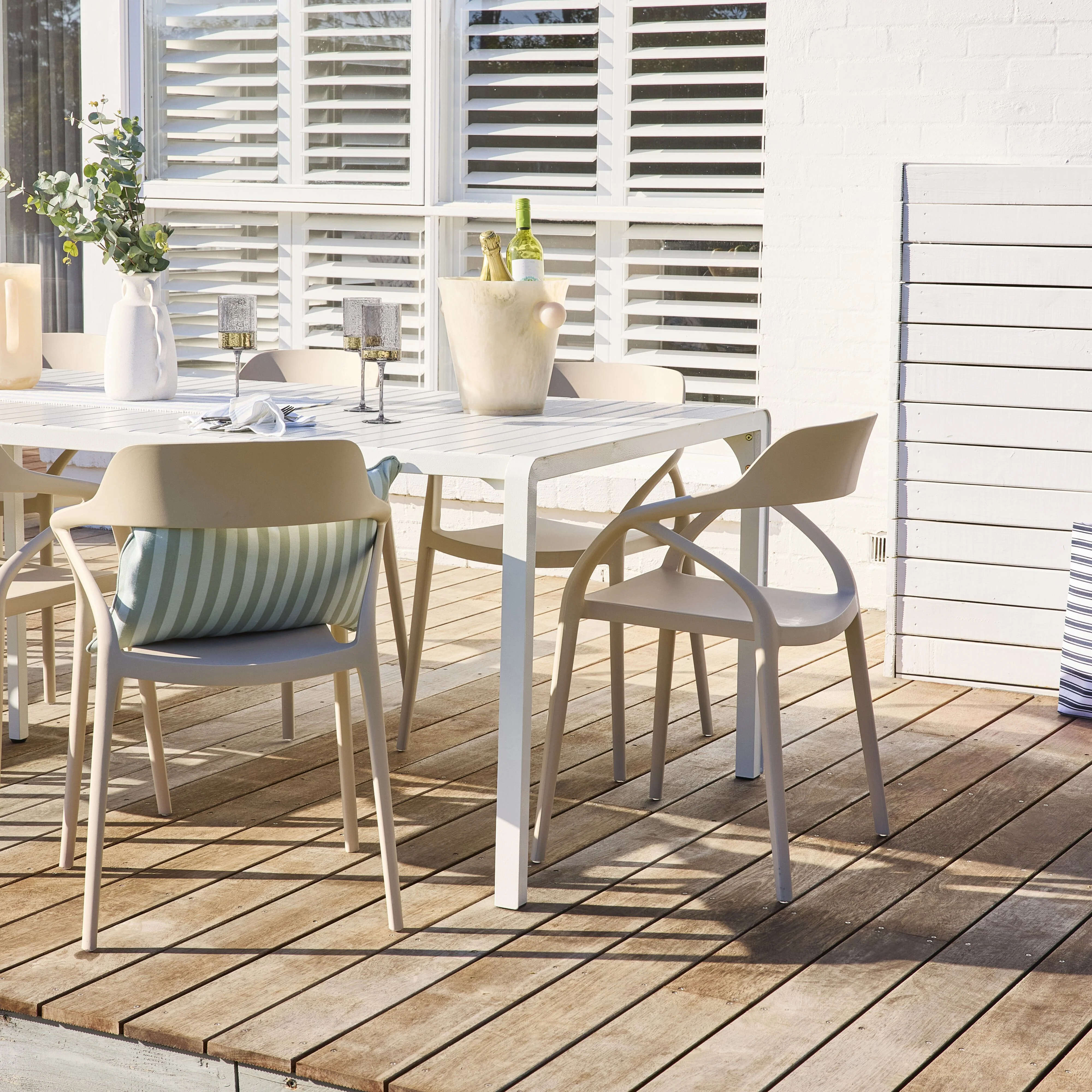 Kace Dining Table 300cm White - Image 17