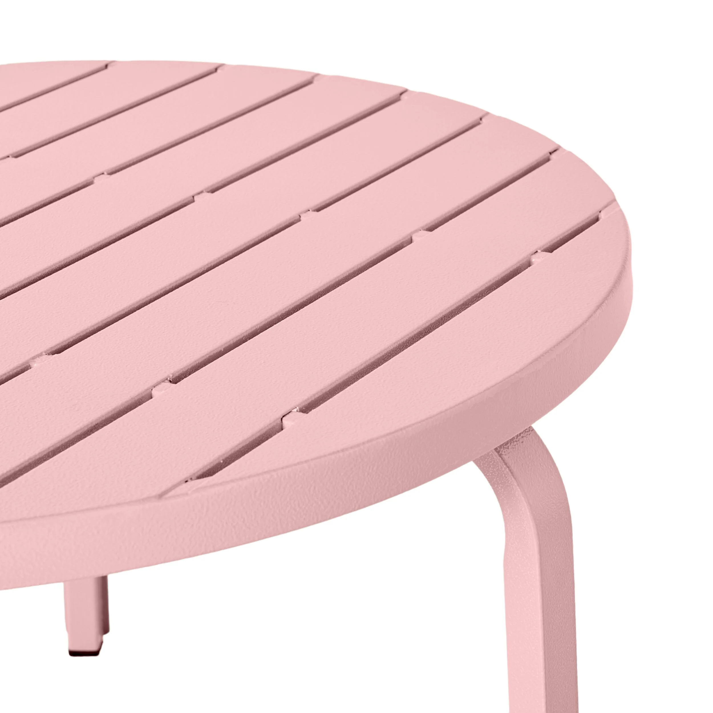 Kace Outdoor Coffee Table 65cm Rose Pink - Image 2