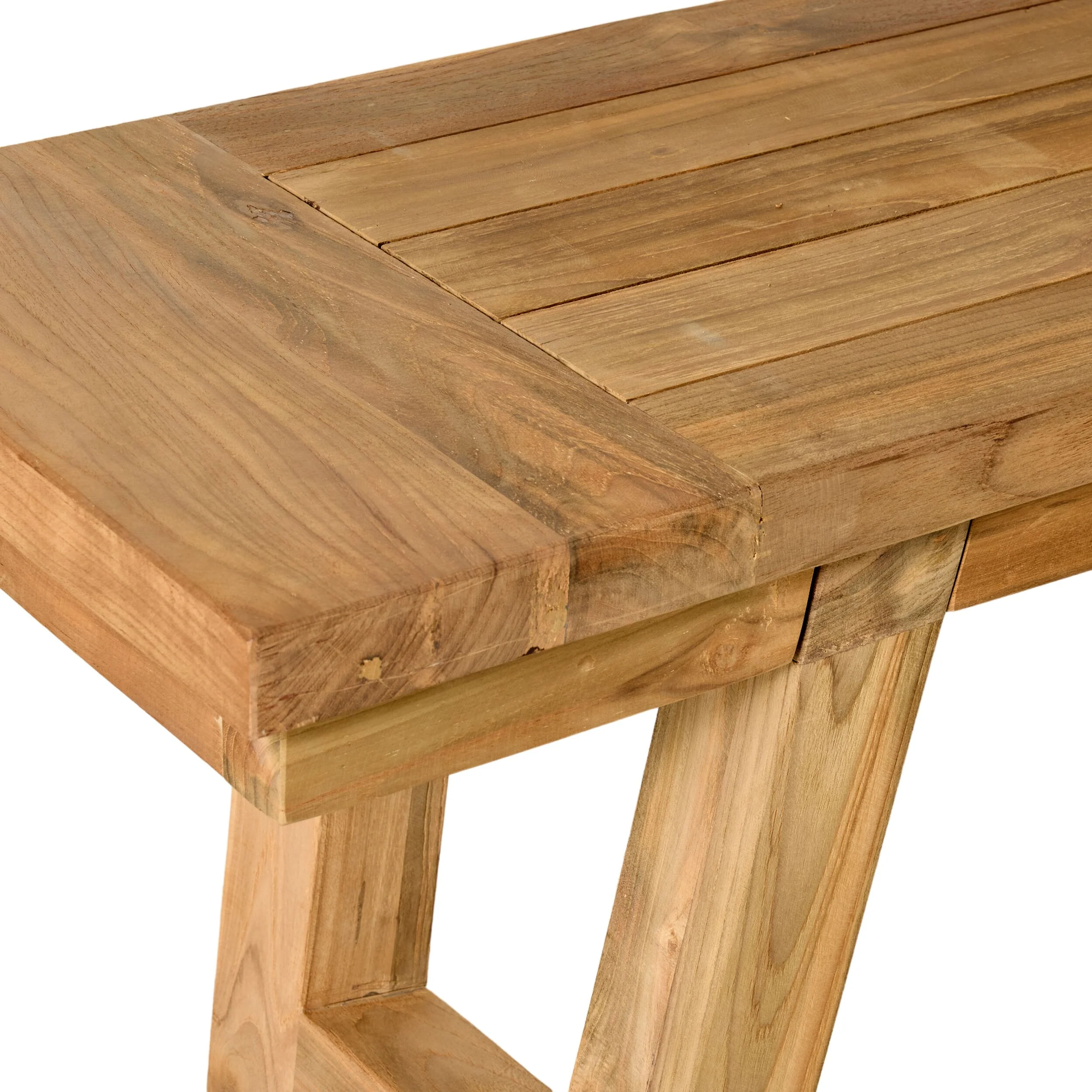 Kadara Reclaimed Teak Bench 220cm - Image 4