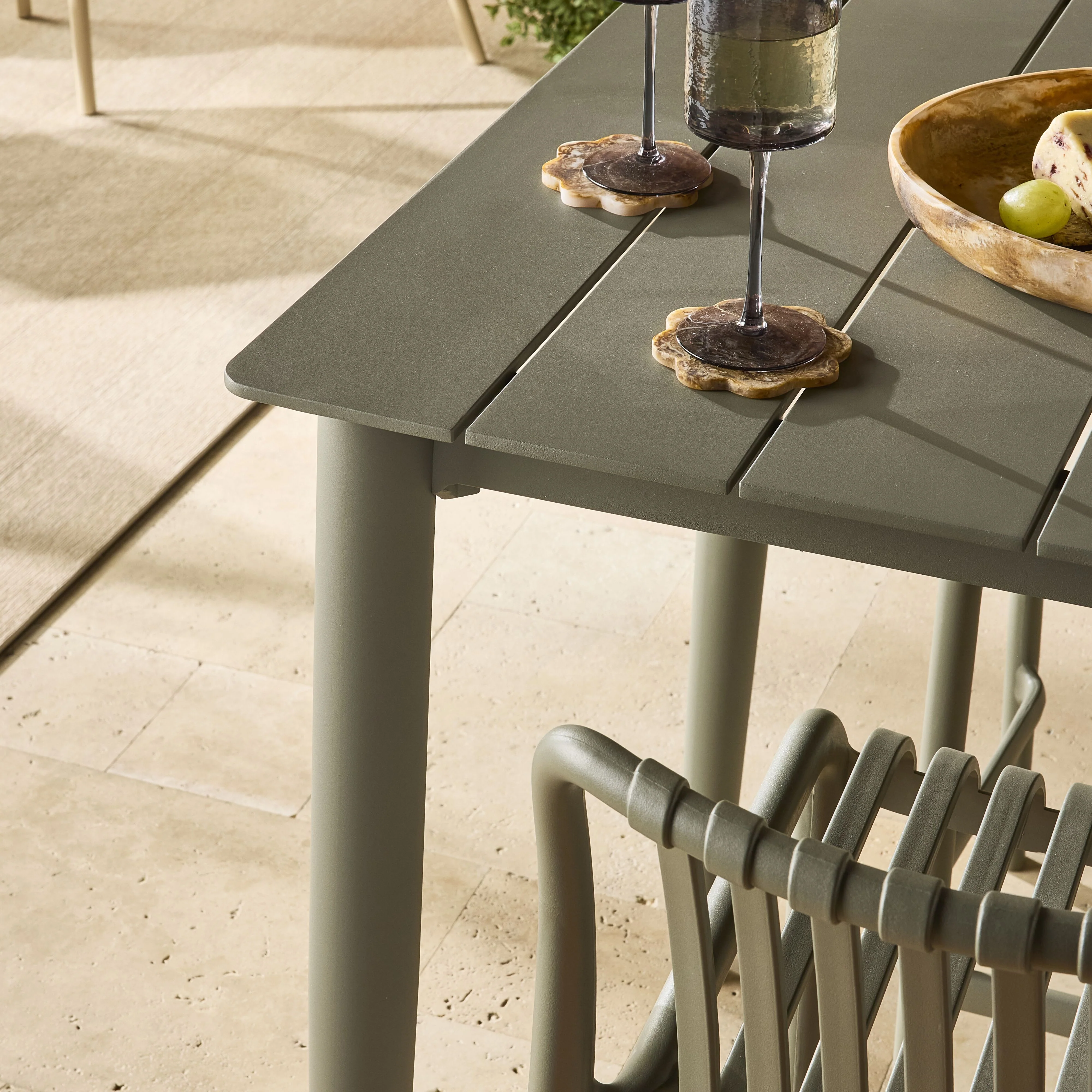 Kai Aluminium Outdoor Bar Table 150cm - Image 9