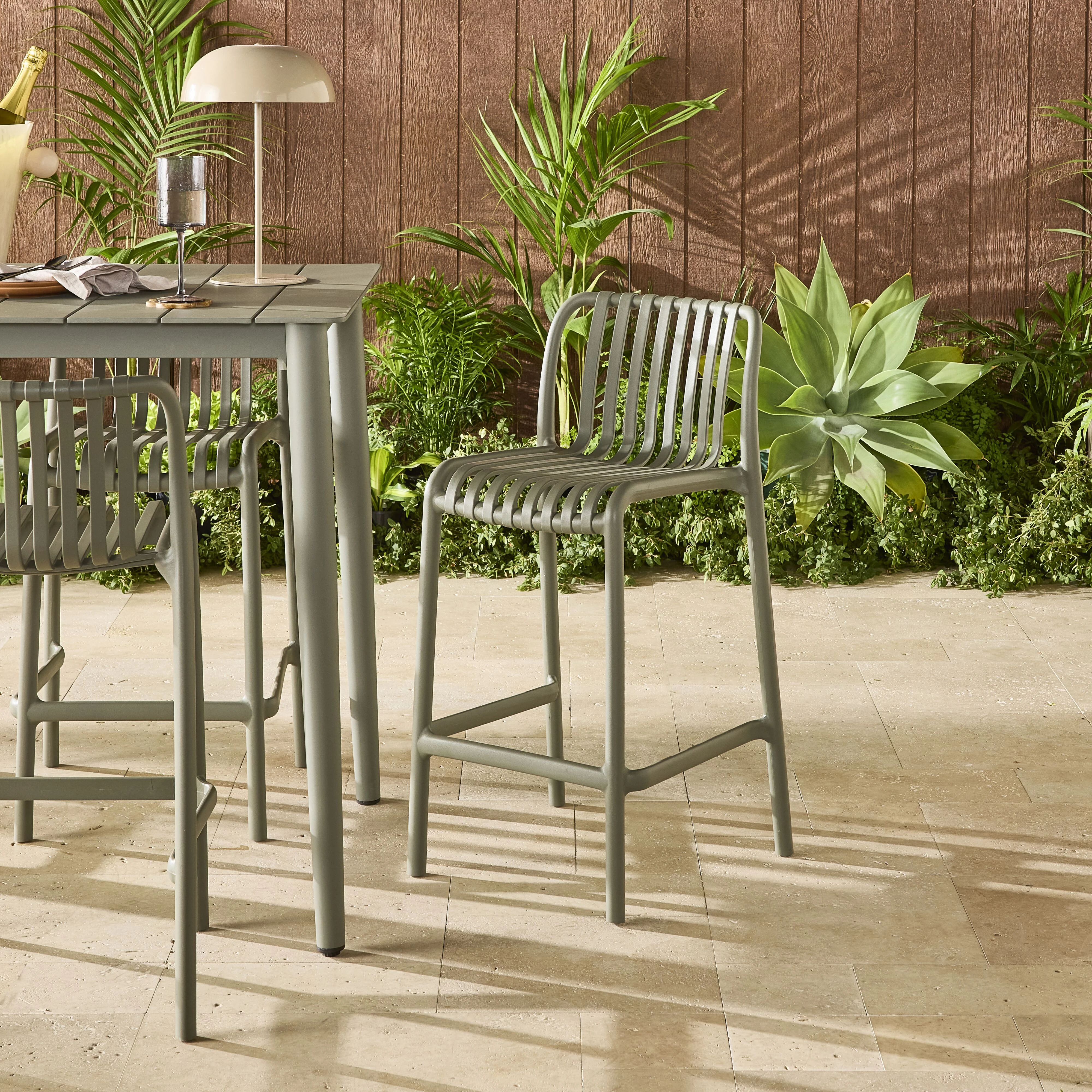 Kai Bar Stool Green - Image 8
