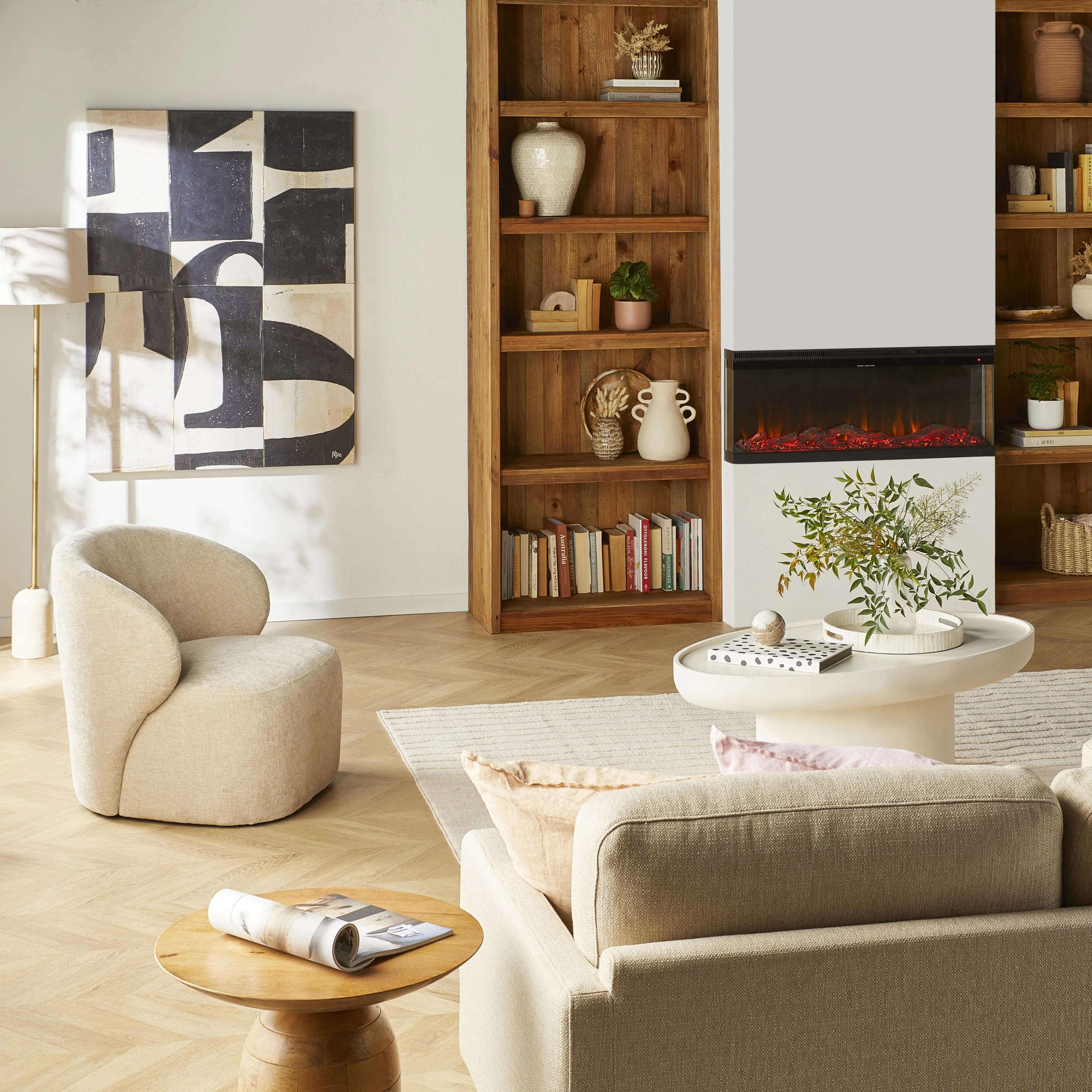 Kalise Reclaimed Timber Bookcase 240 x 90cm - Image 10