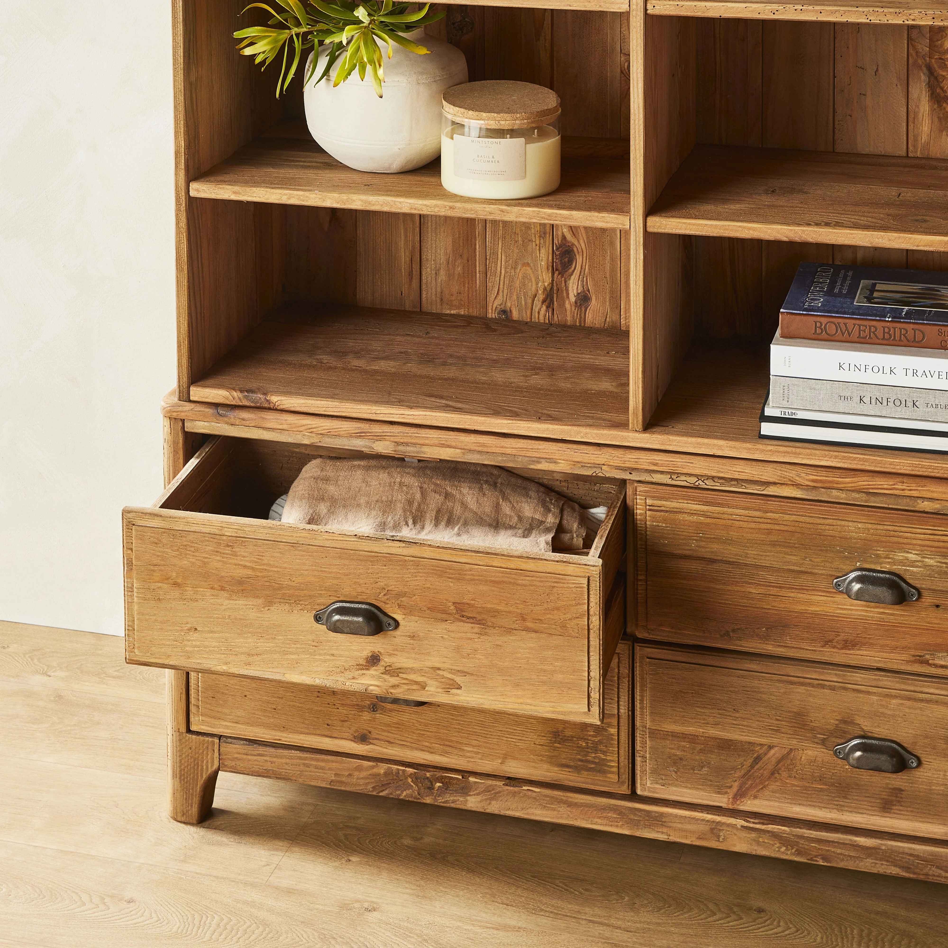 Kalise 6 Drawer Library Shelving Unit - Image 10