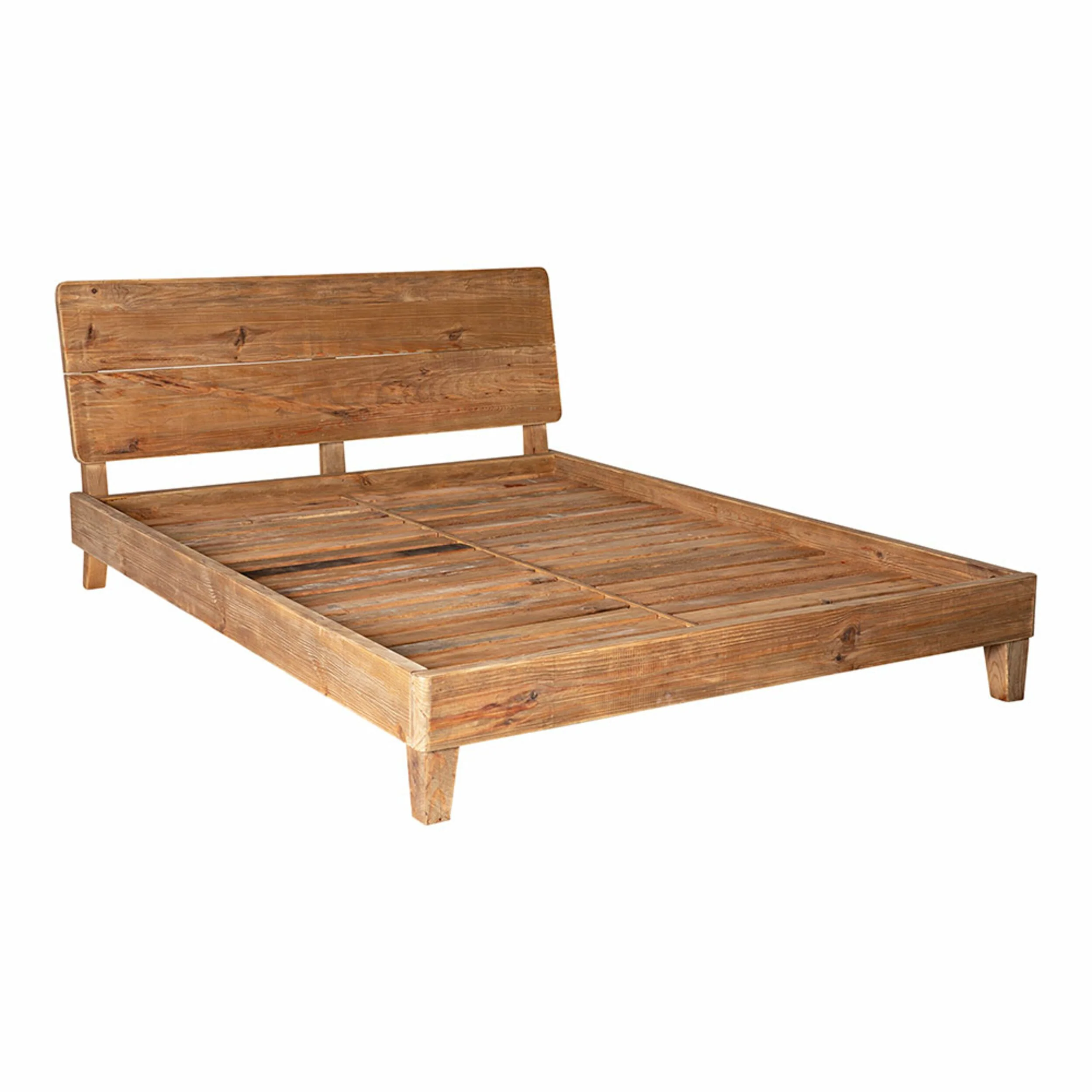Kalise Reclaimed Timber King Bed - Image 4