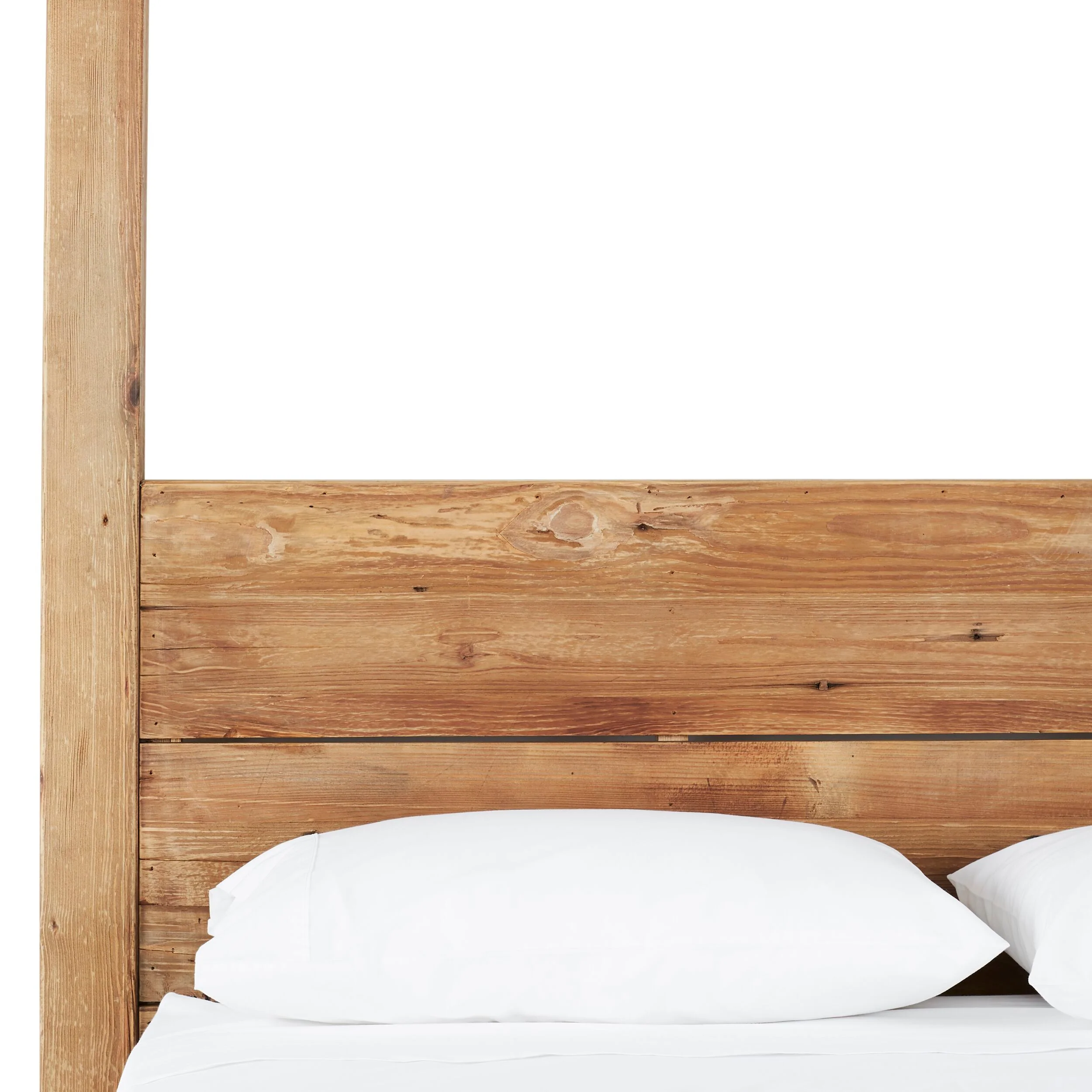 Kalise Reclaimed Timber 4 Poster King Bed - Image 7