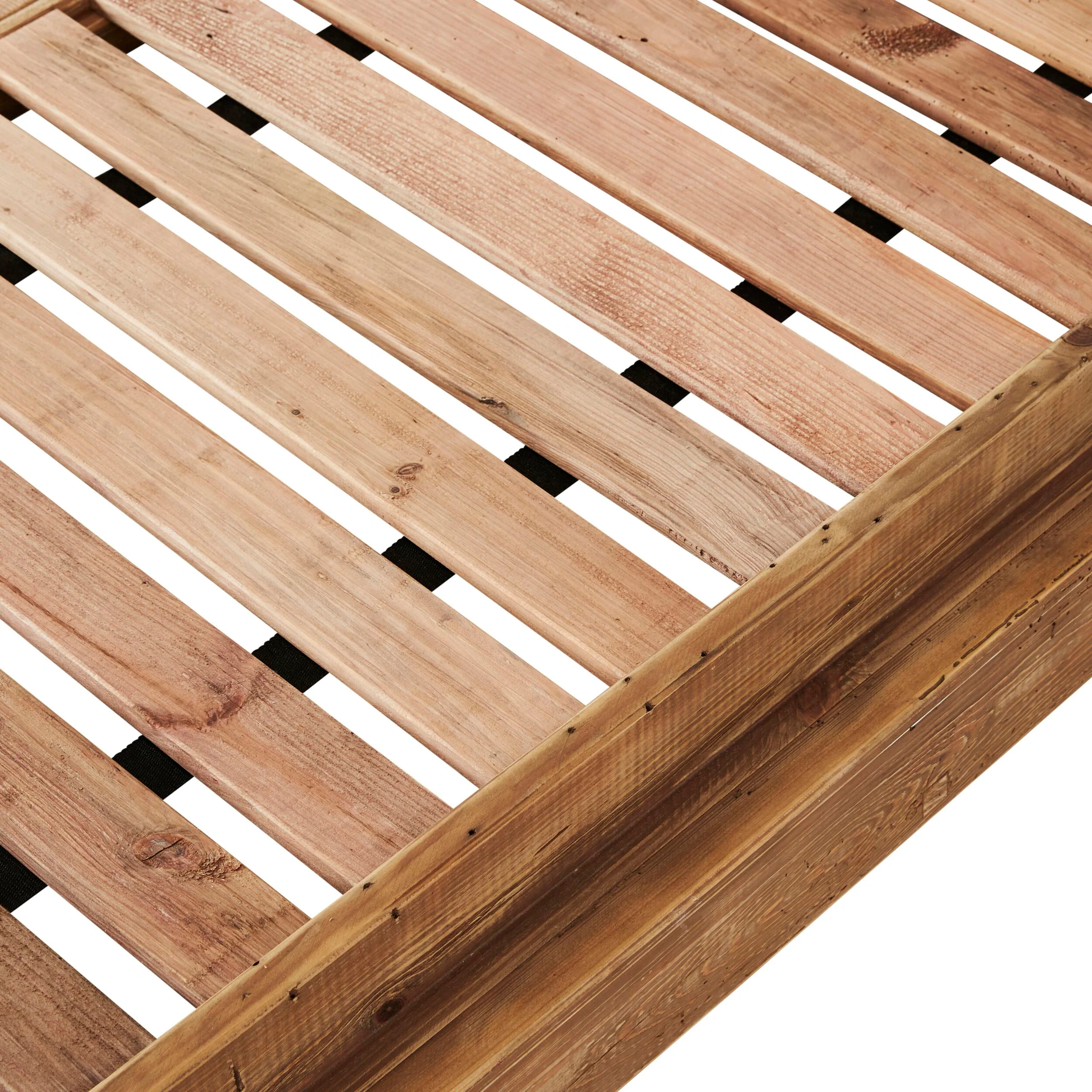 Kalise Reclaimed Timber 4 Poster Queen Bed - Image 6