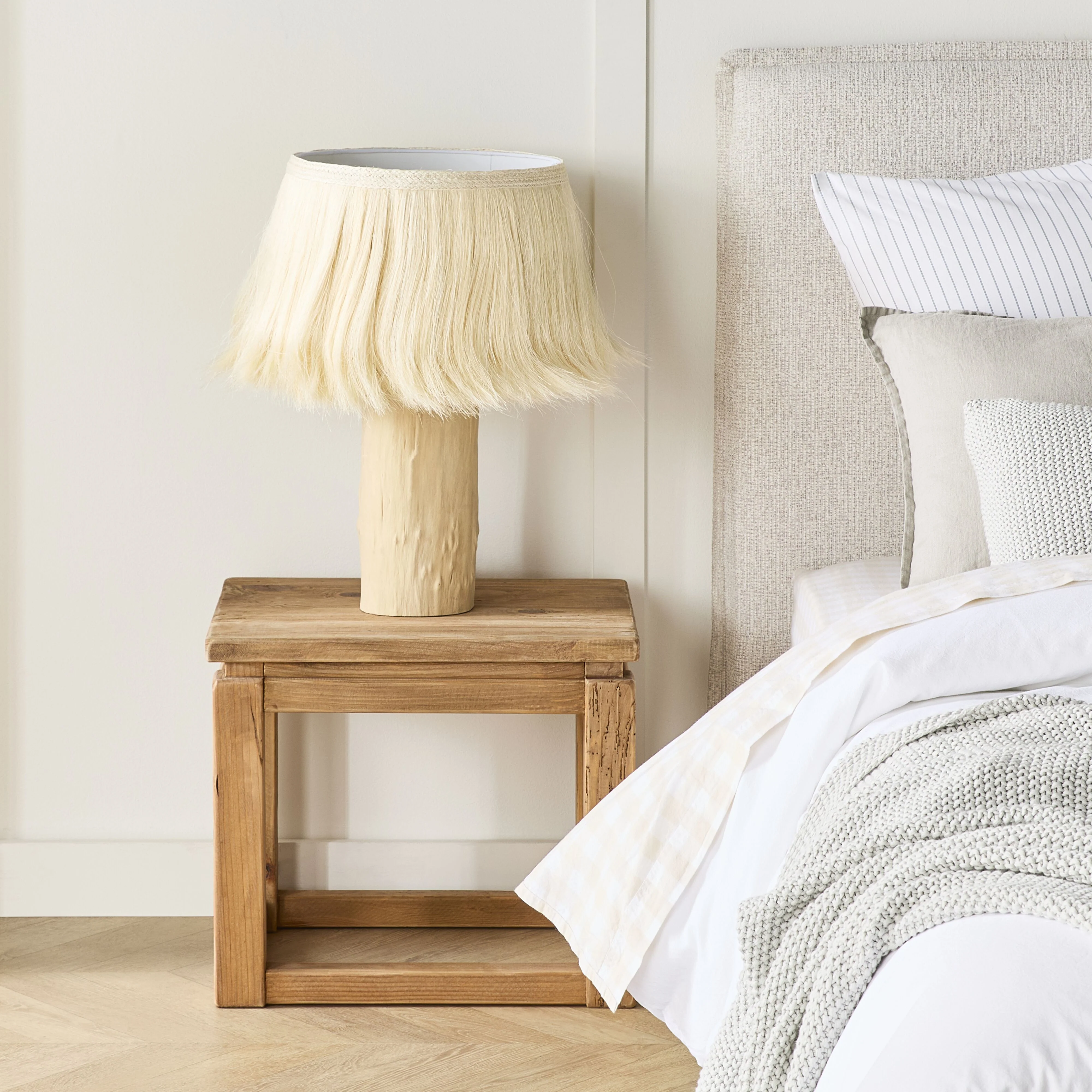 Kalise Reclaimed Timber Bedside Table - Image 10