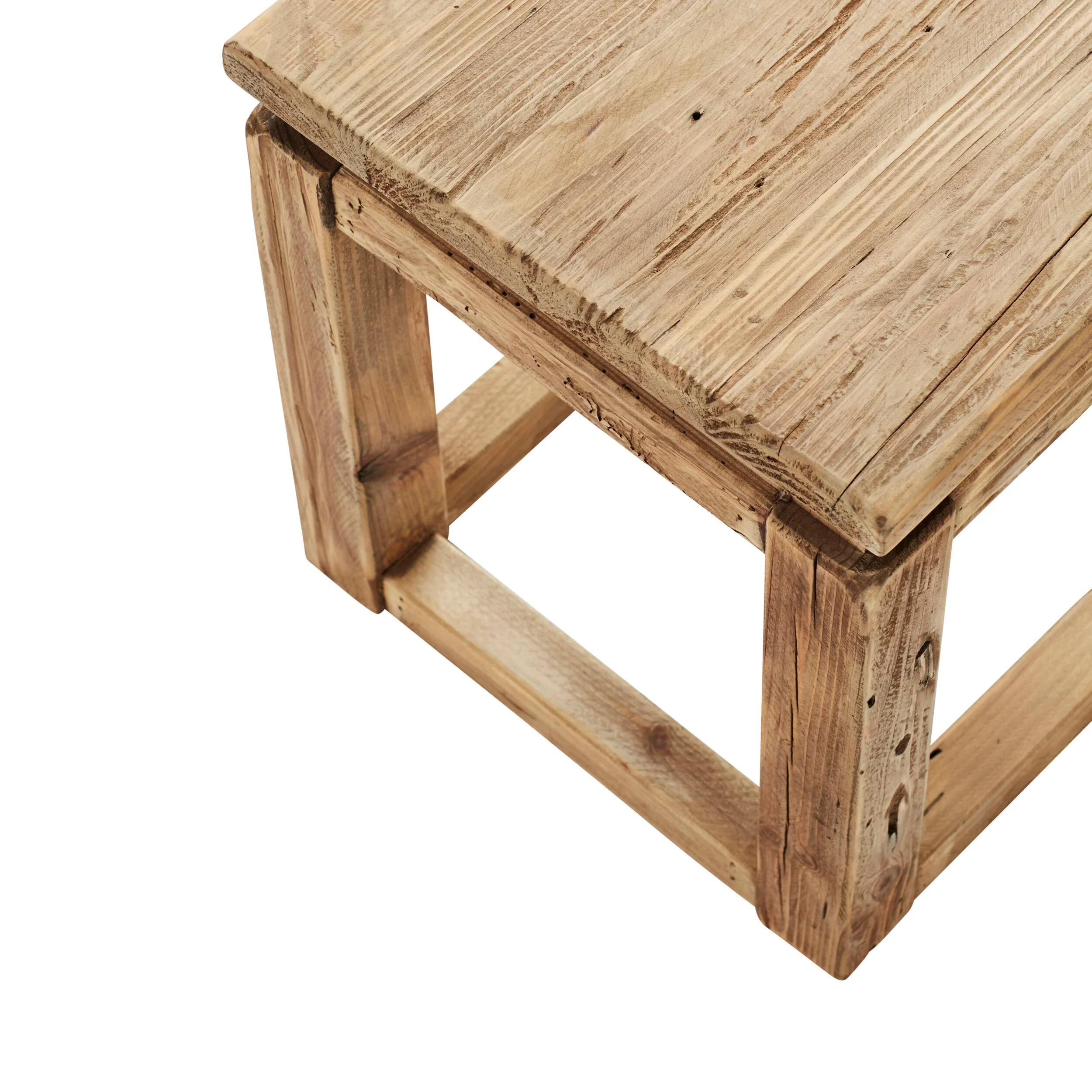 Kalise Reclaimed Timber Bedside Table - Image 5