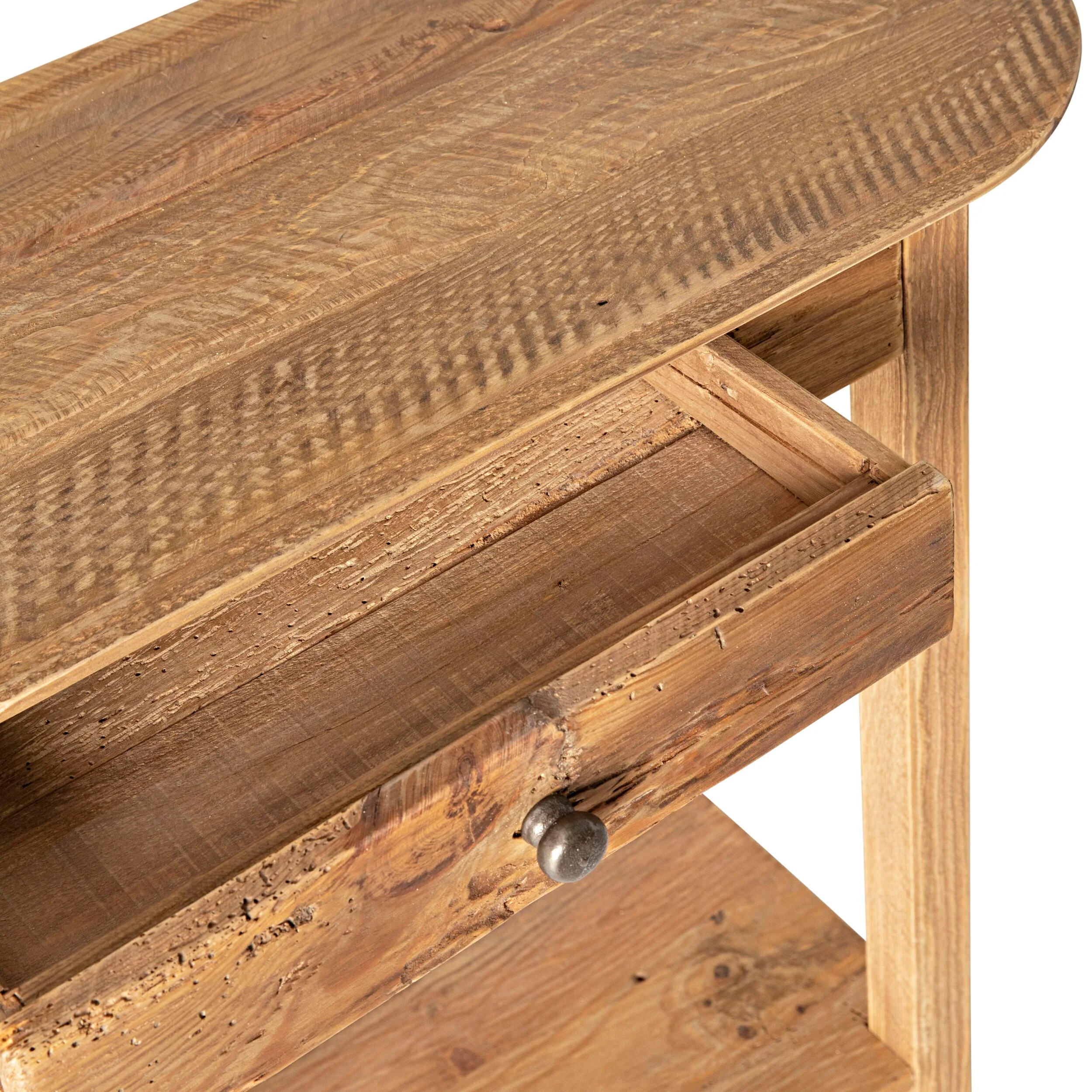 Kalise Reclaimed Timber Console Table - Image 5