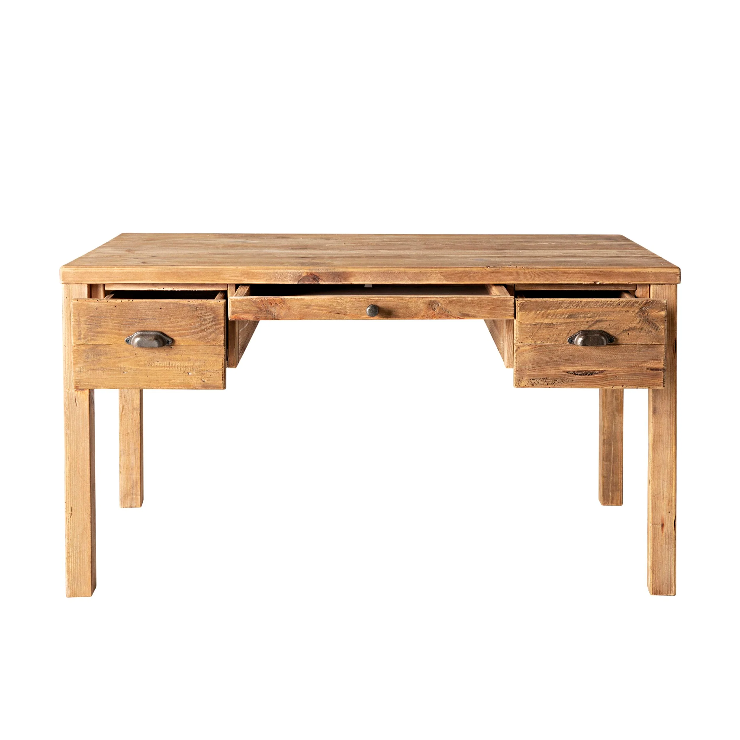 Kalise Reclaimed Timber Desk - Image 4