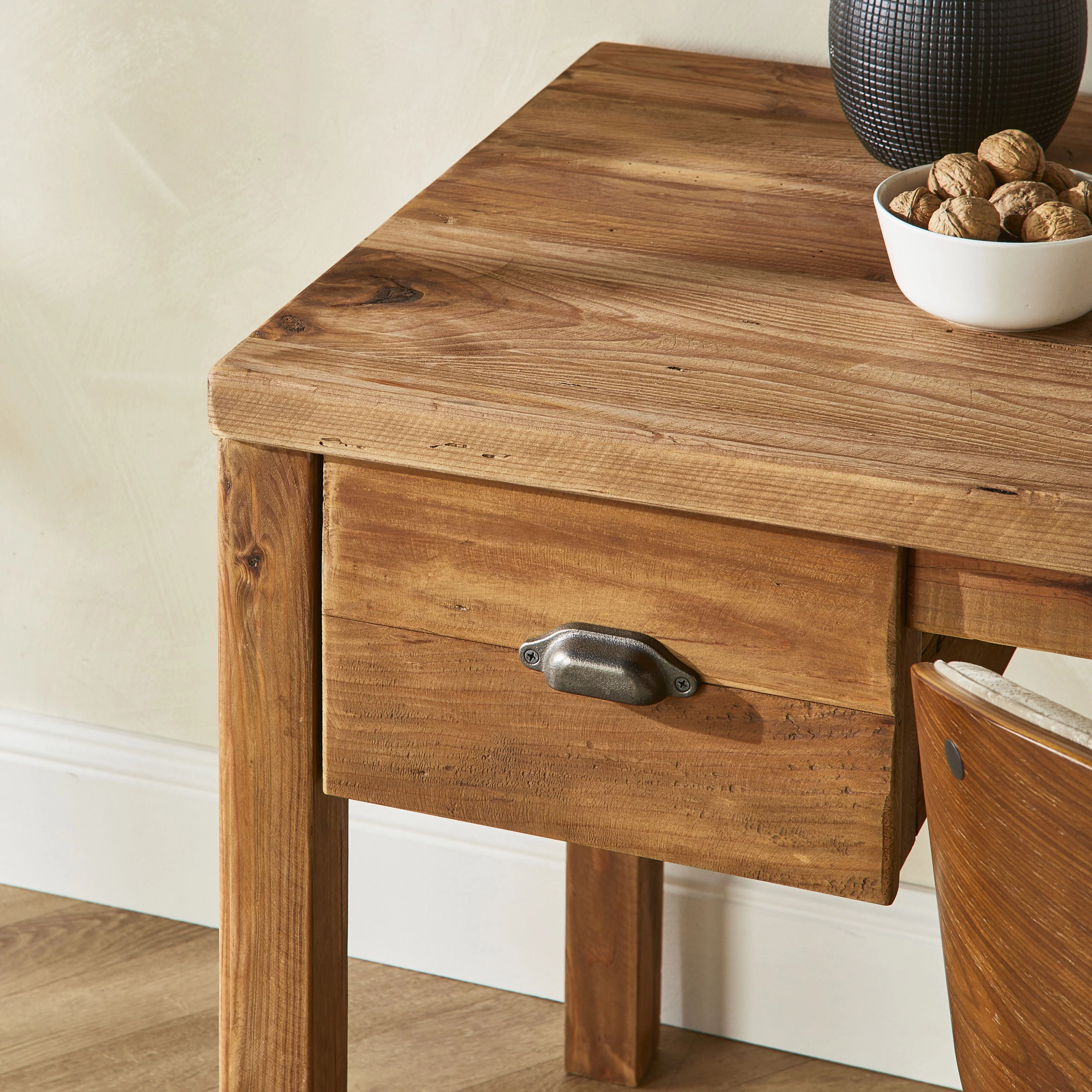 Kalise Reclaimed Timber Desk - Image 9