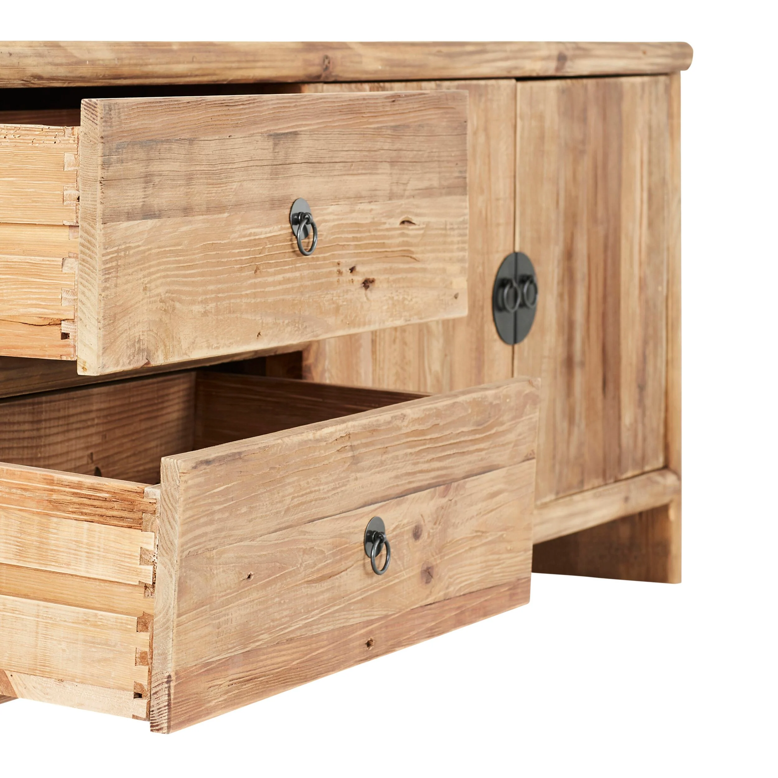 Kalise Reclaimed Timber Large Sideboard - Image 3