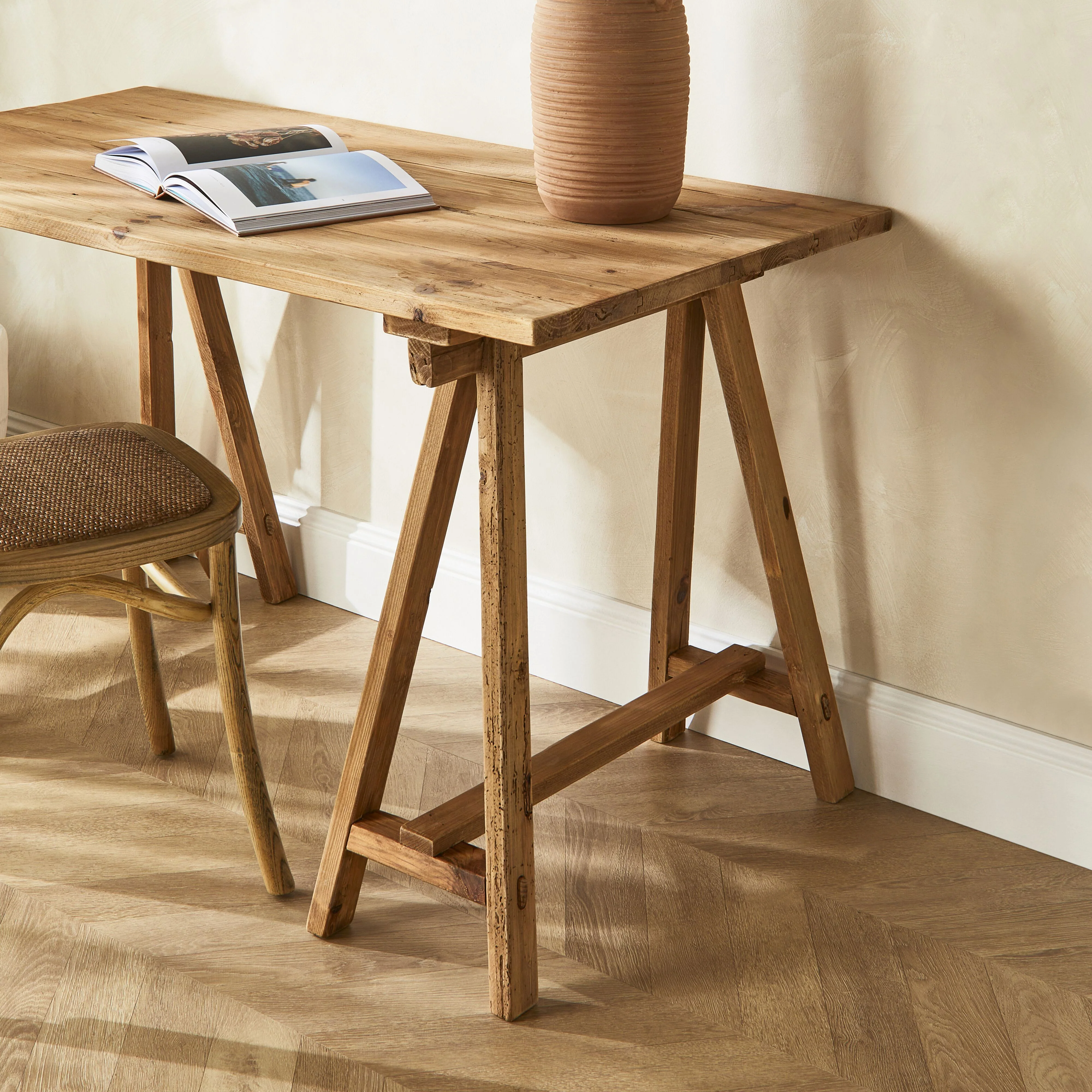 Kalise Trestle Desk - Image 10
