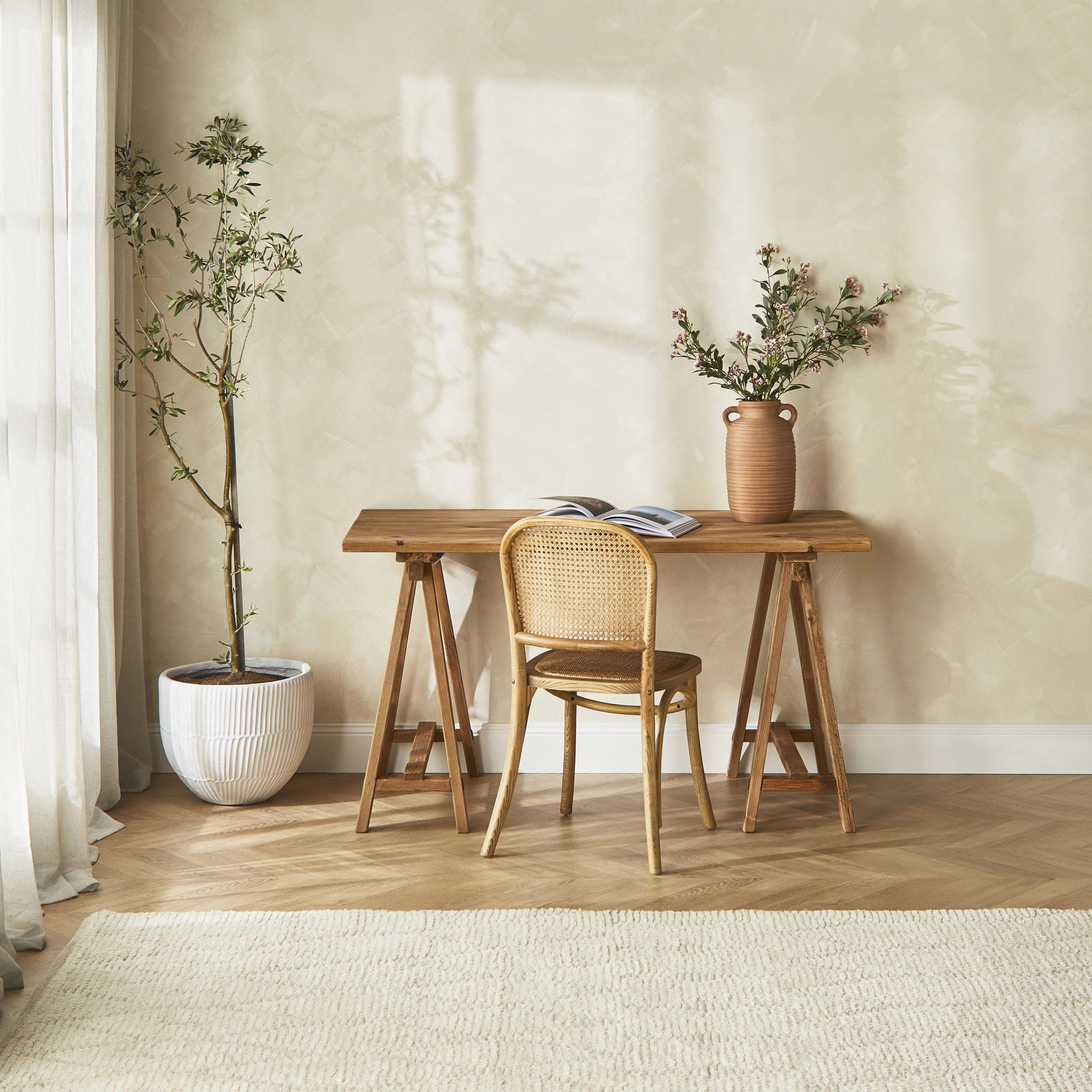 Kalise Trestle Desk - Image 6