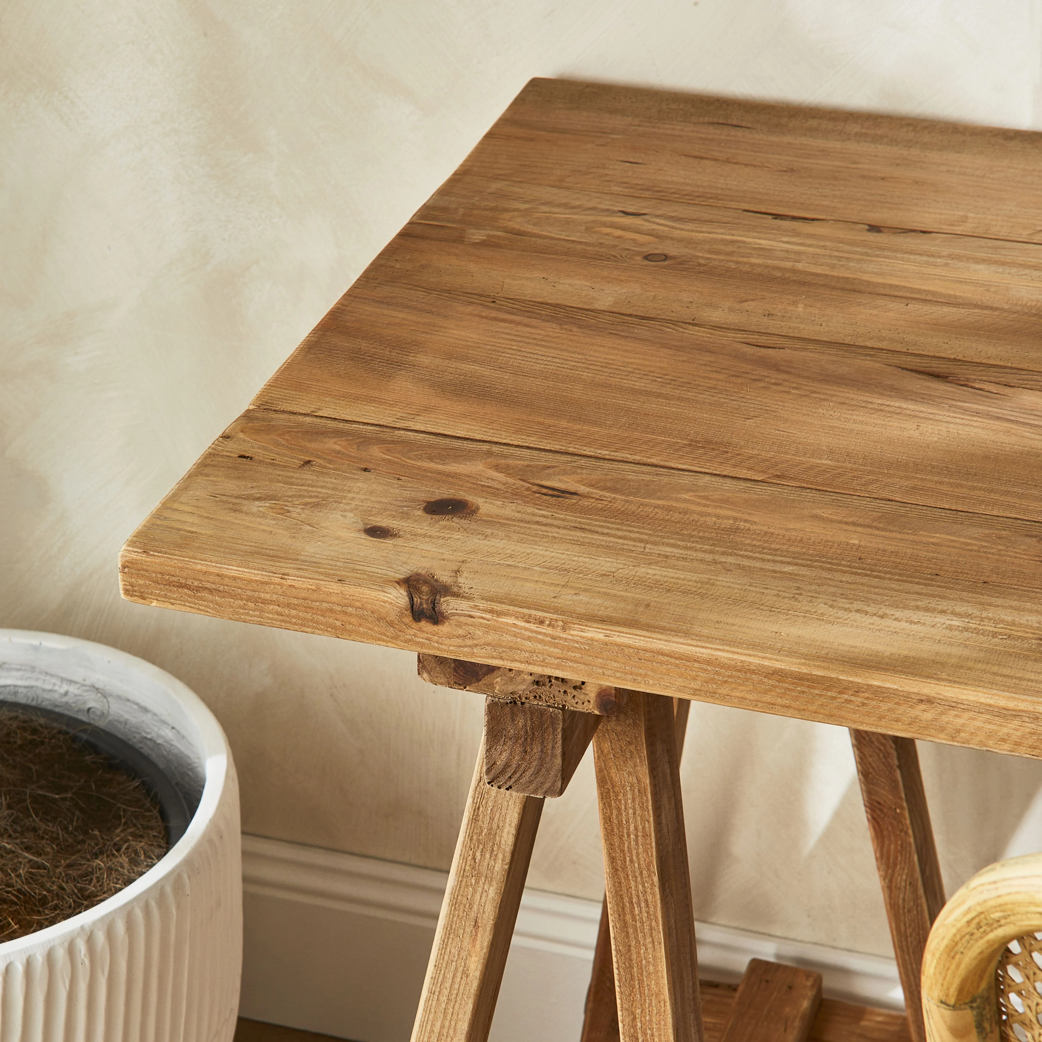 Kalise Trestle Desk - Image 9