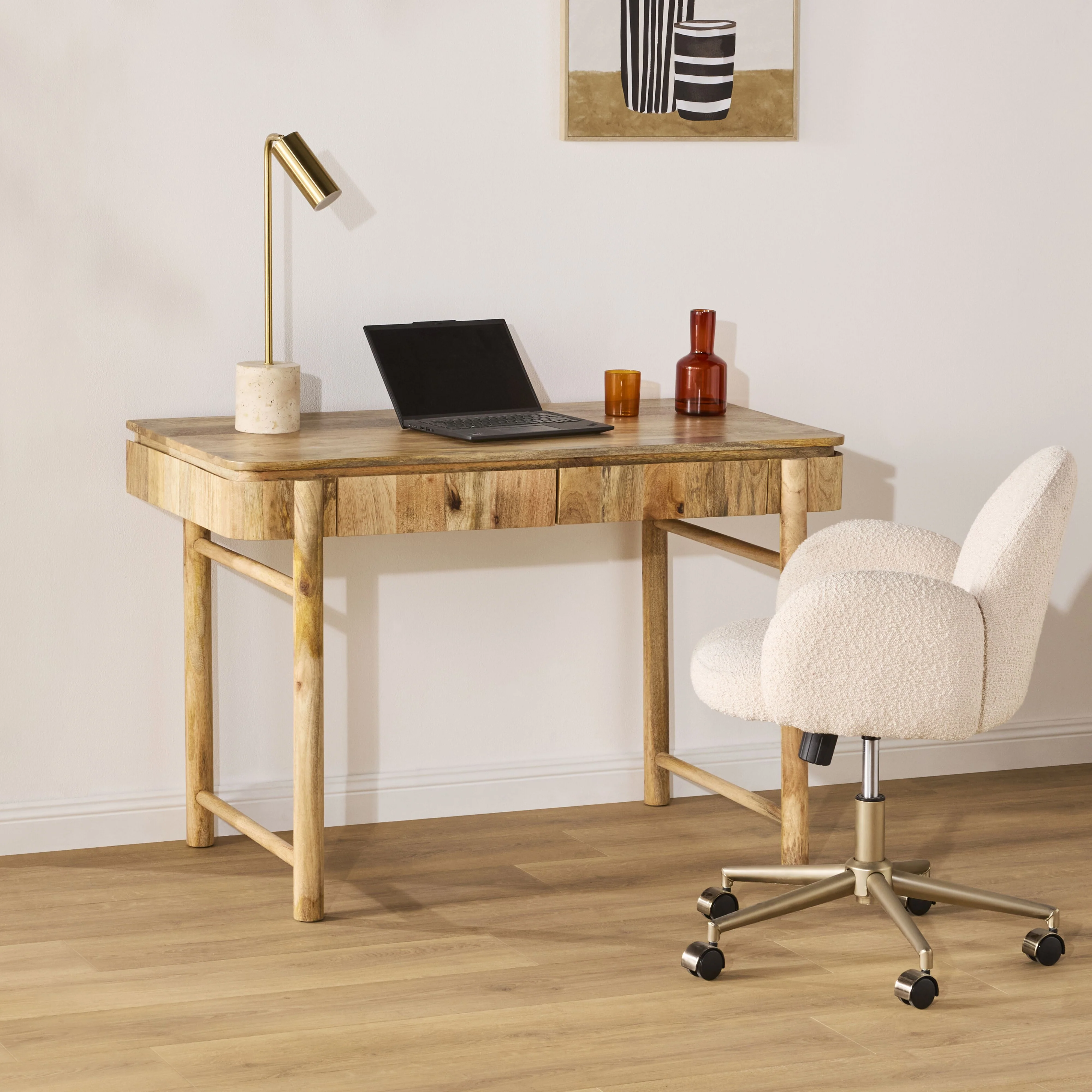 Karli 2 Drawer Desk - Image 10