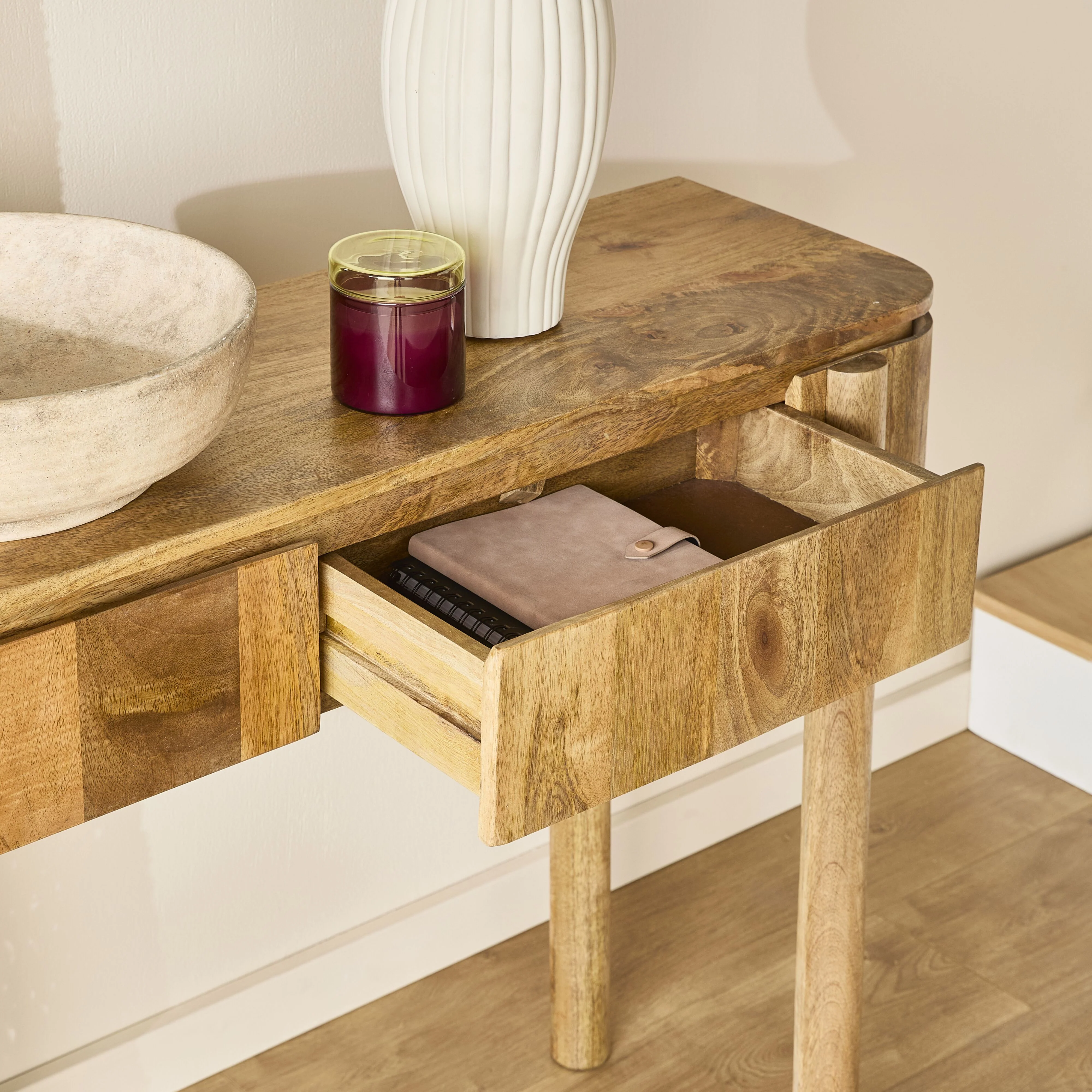 Karli Console Table 2 Drawer - Image 11