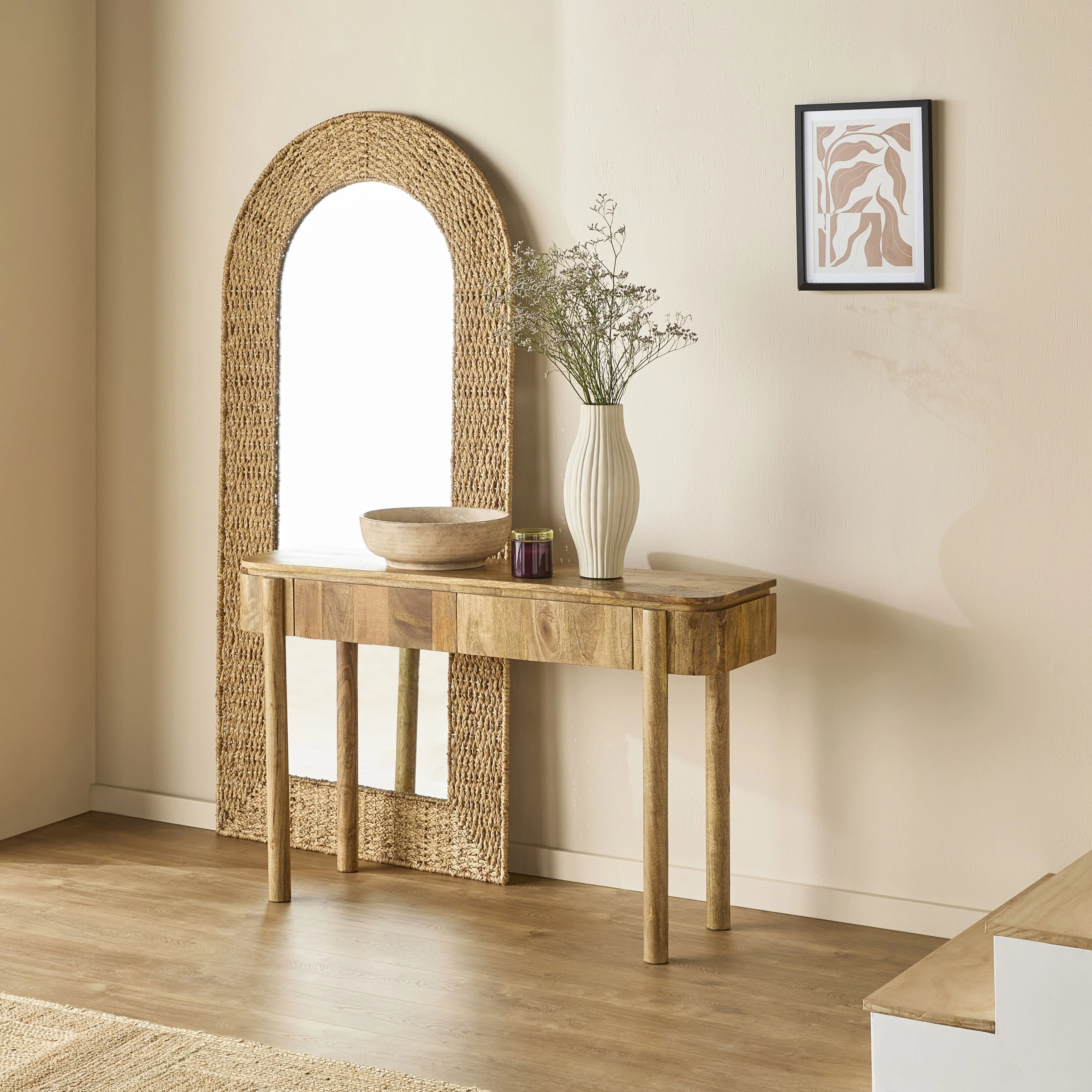 Karli Console Table 2 Drawer - Image 9