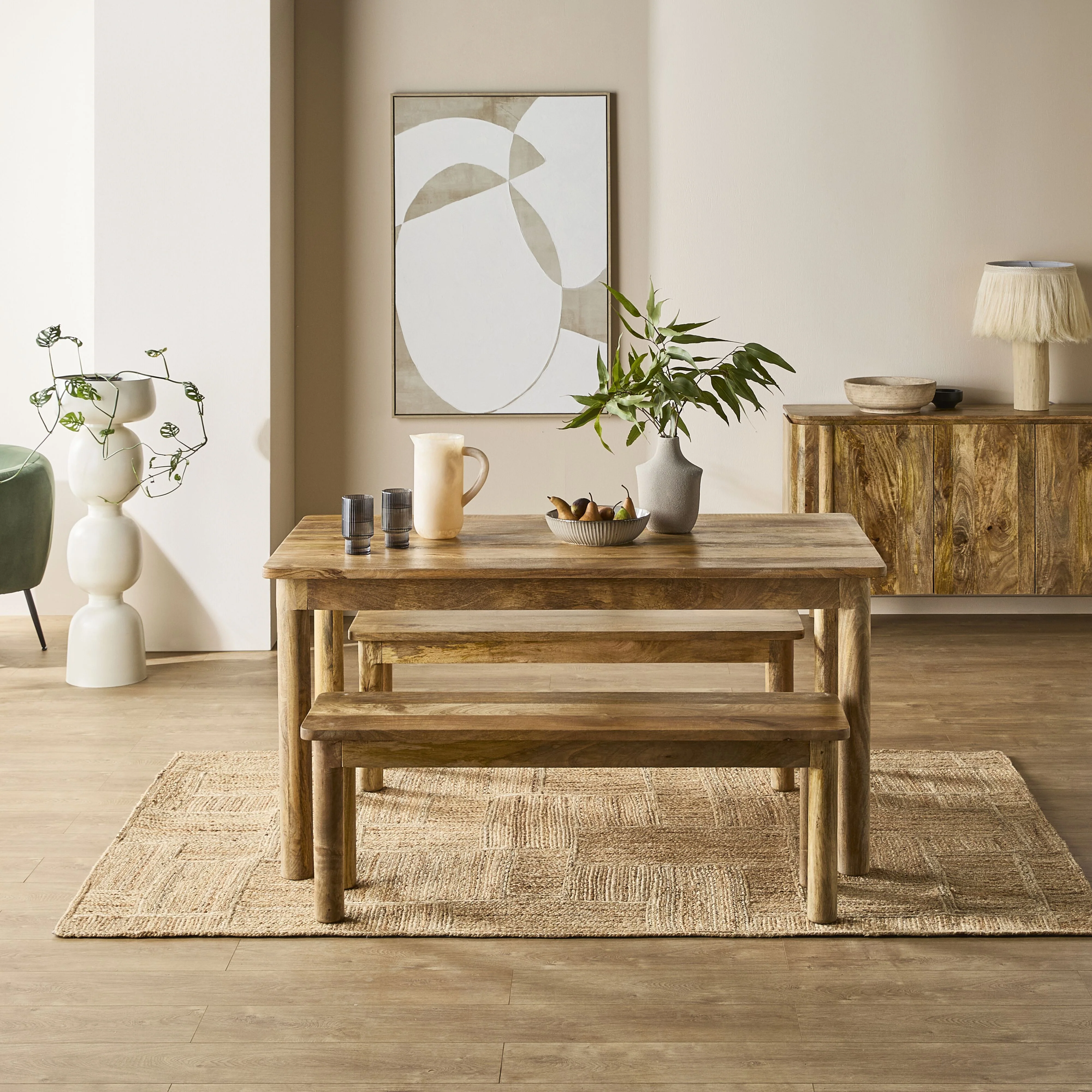 Karli Dining Bench 125cm - Image 7