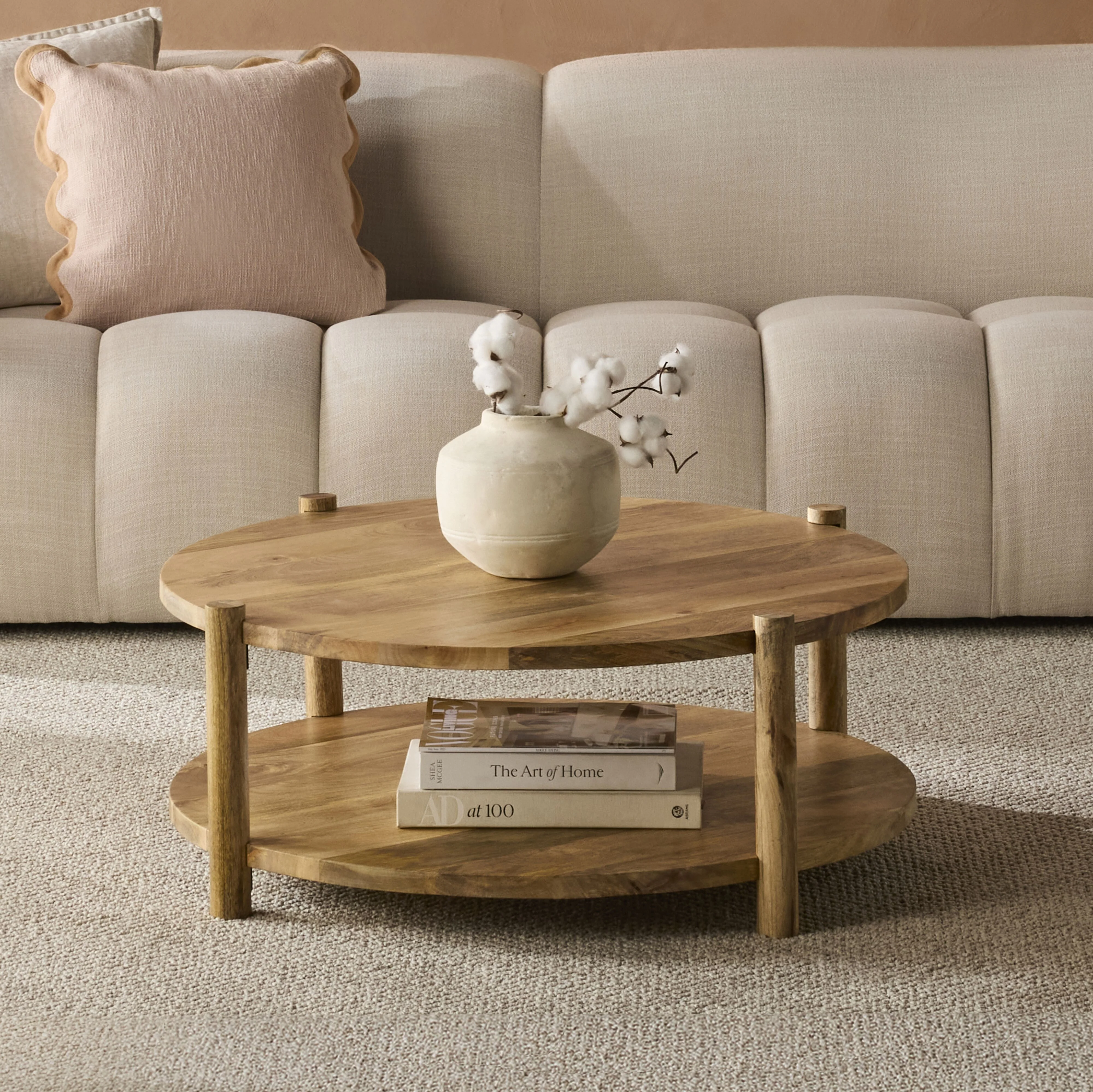 Karli Round Coffee Table - Image 5