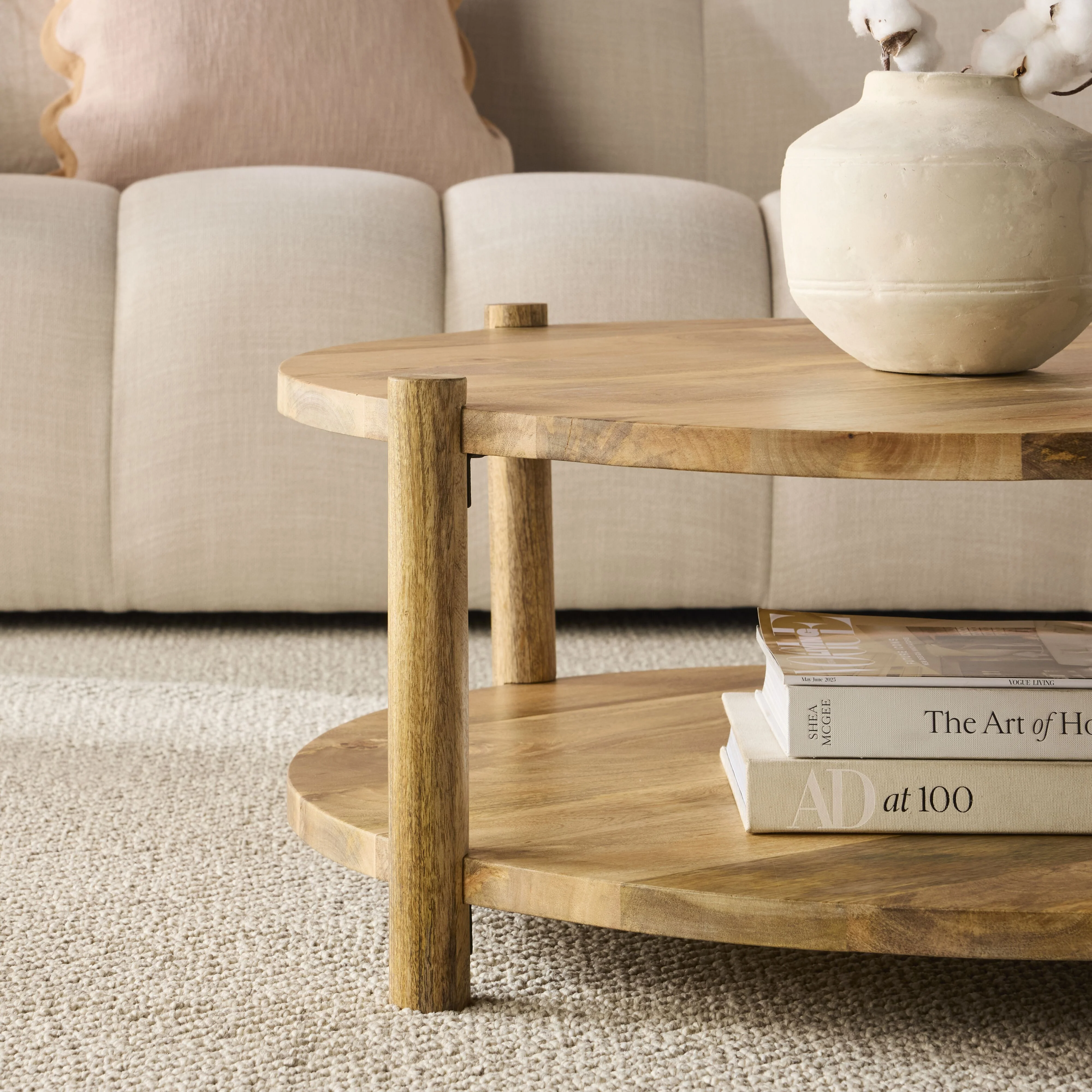 Karli Round Coffee Table - Image 7