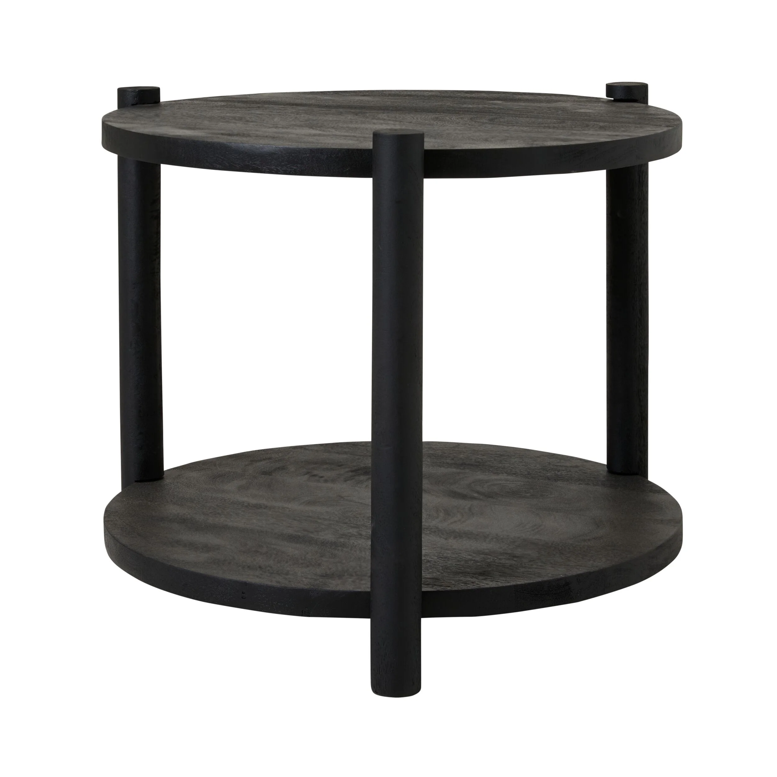 Karli Round Side Table Black - Image 2